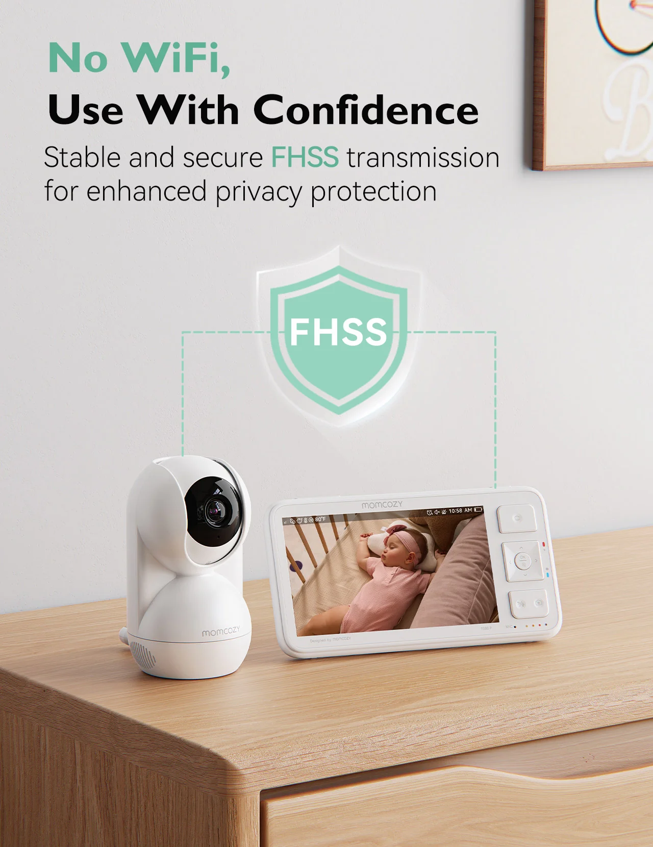 1080p Full HD Camera for Video Baby Monitor BM03 - Image 6