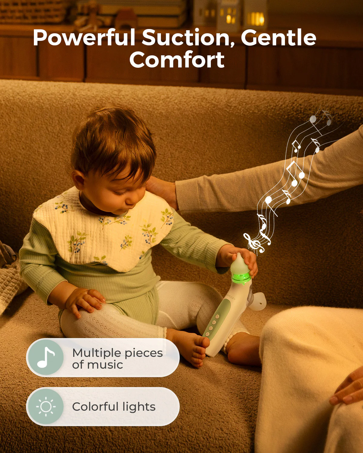 Momcozy BreezyClear™ 2-in-1 Spray & Suction Electric Nasal Aspirator - Image 5