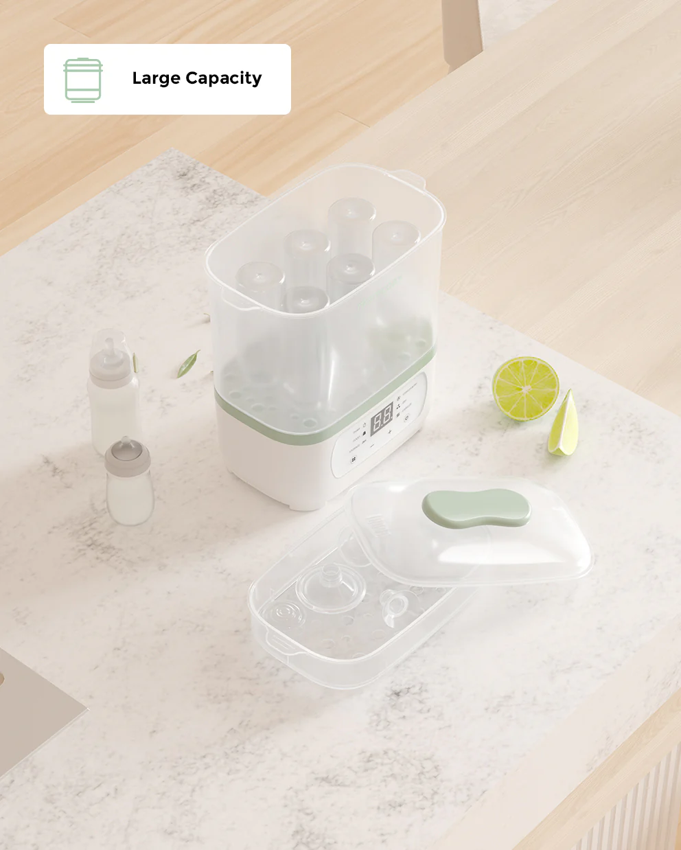 8-in-1 Baby Bottle Steam Sterilizer - Image 3