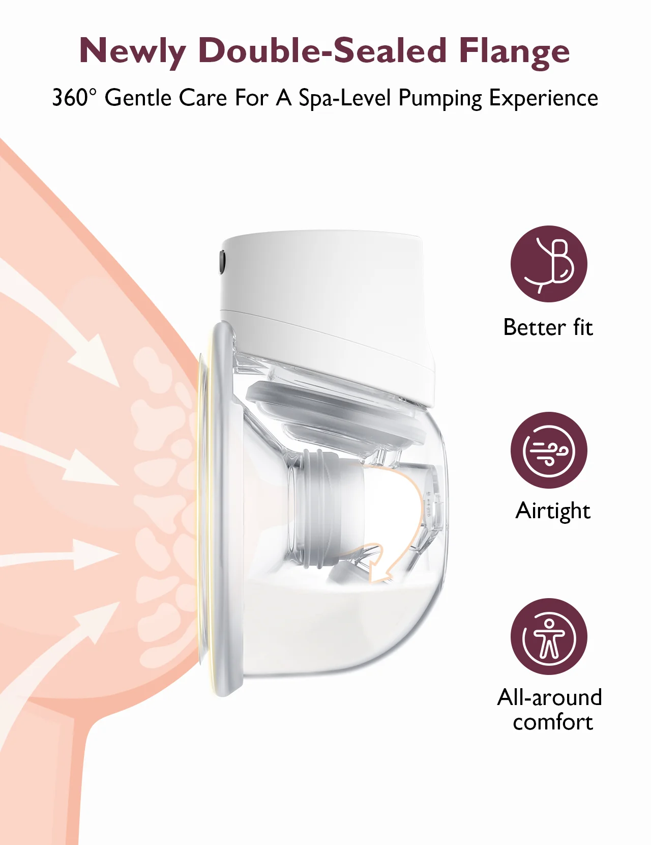 S12 - Our 9 Levels Double Wearable Breast Pump - Image 5