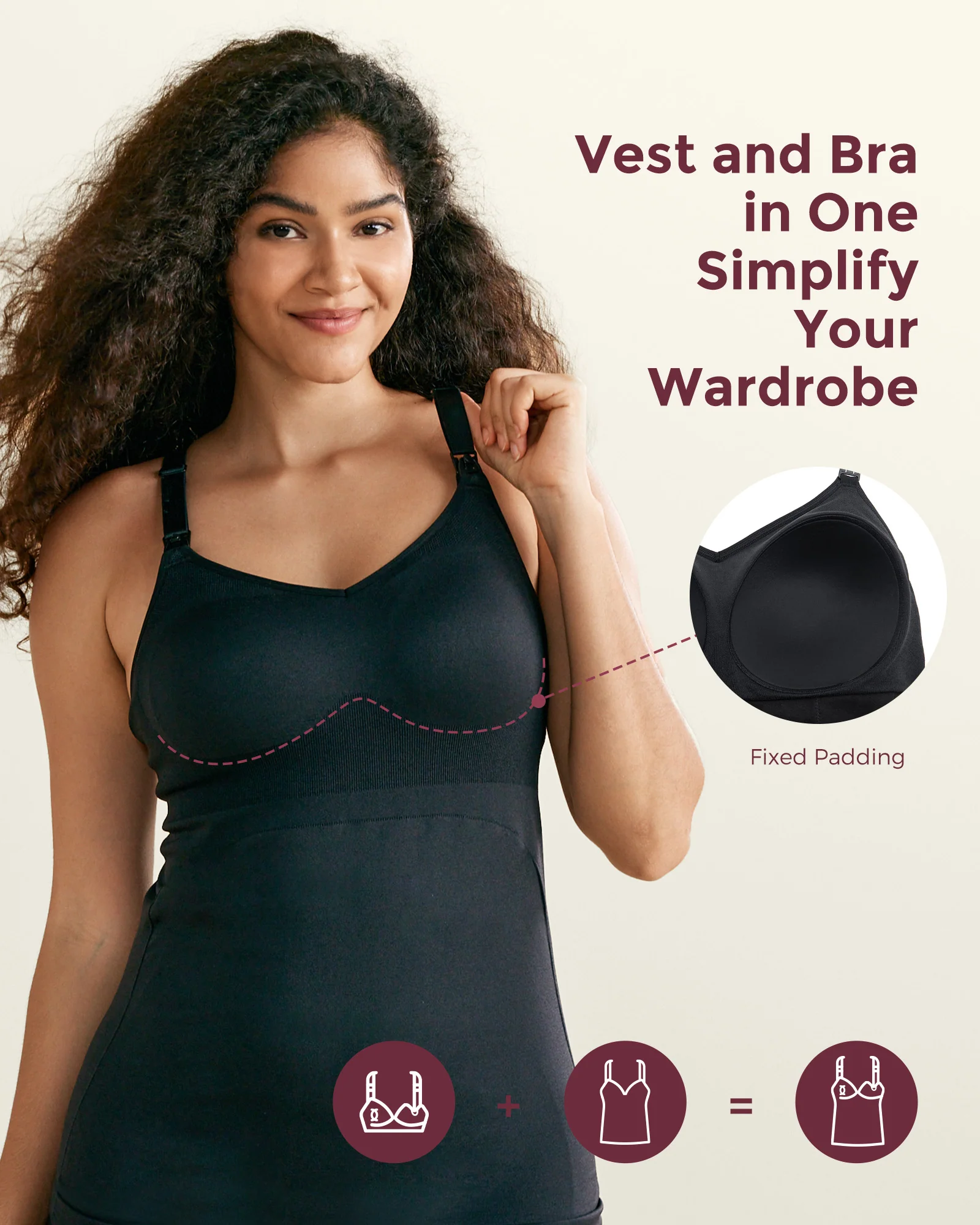 All-in-One Hands Free Pumping & Nursing Tank Tops - Image 6