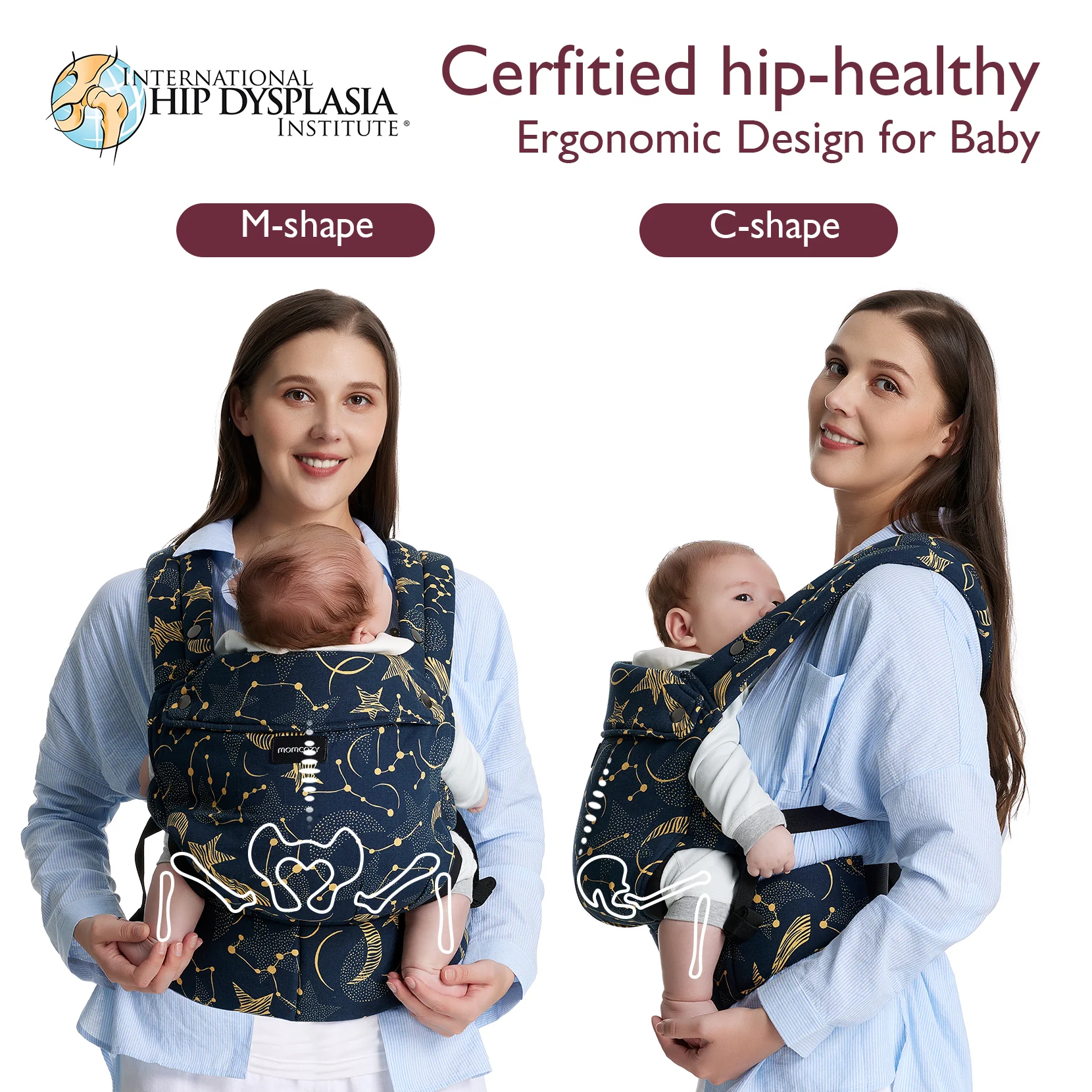 PureHug Baby Carrier - Starry Night - Image 6