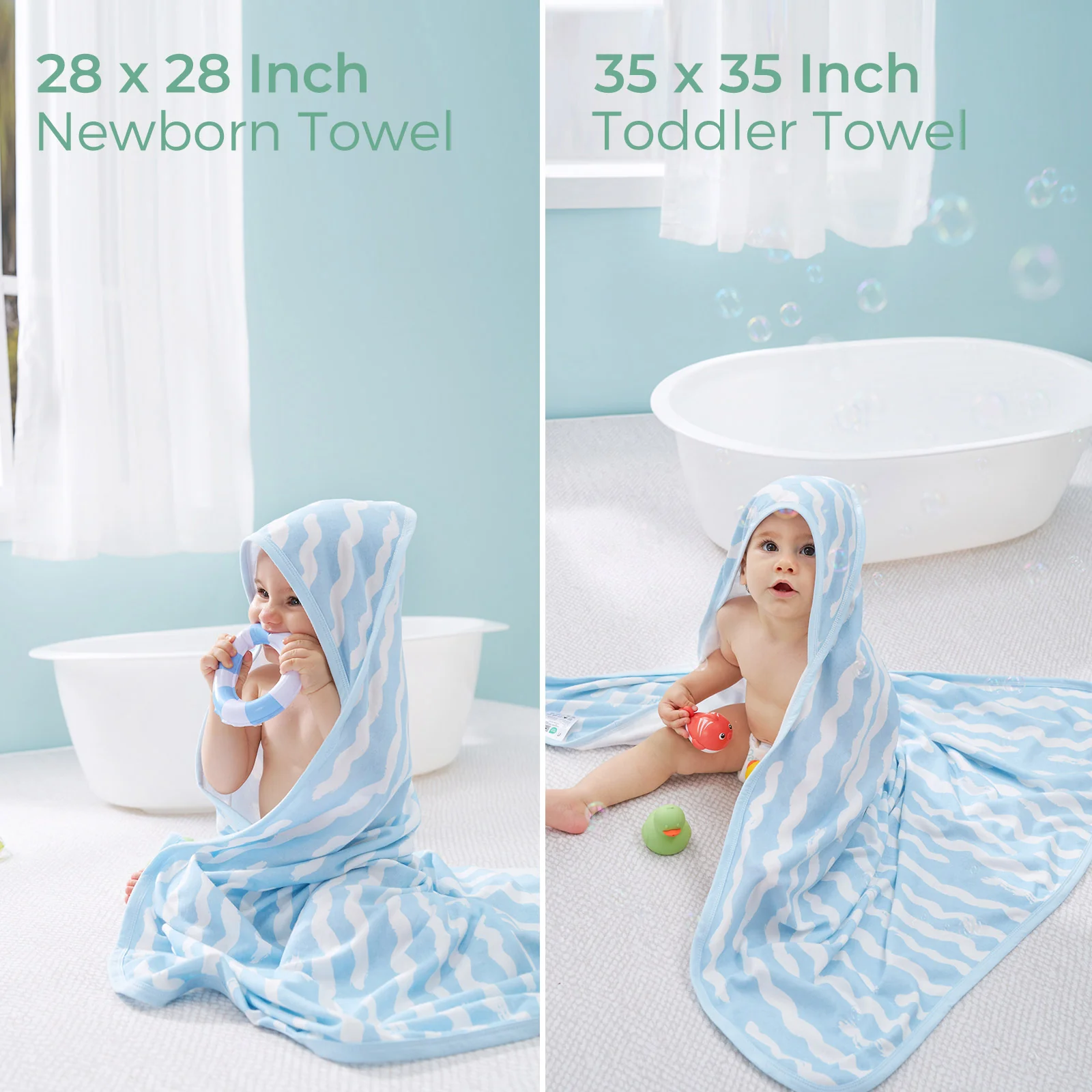 Momcozy Baby Hooded Bath Towel - Image 5