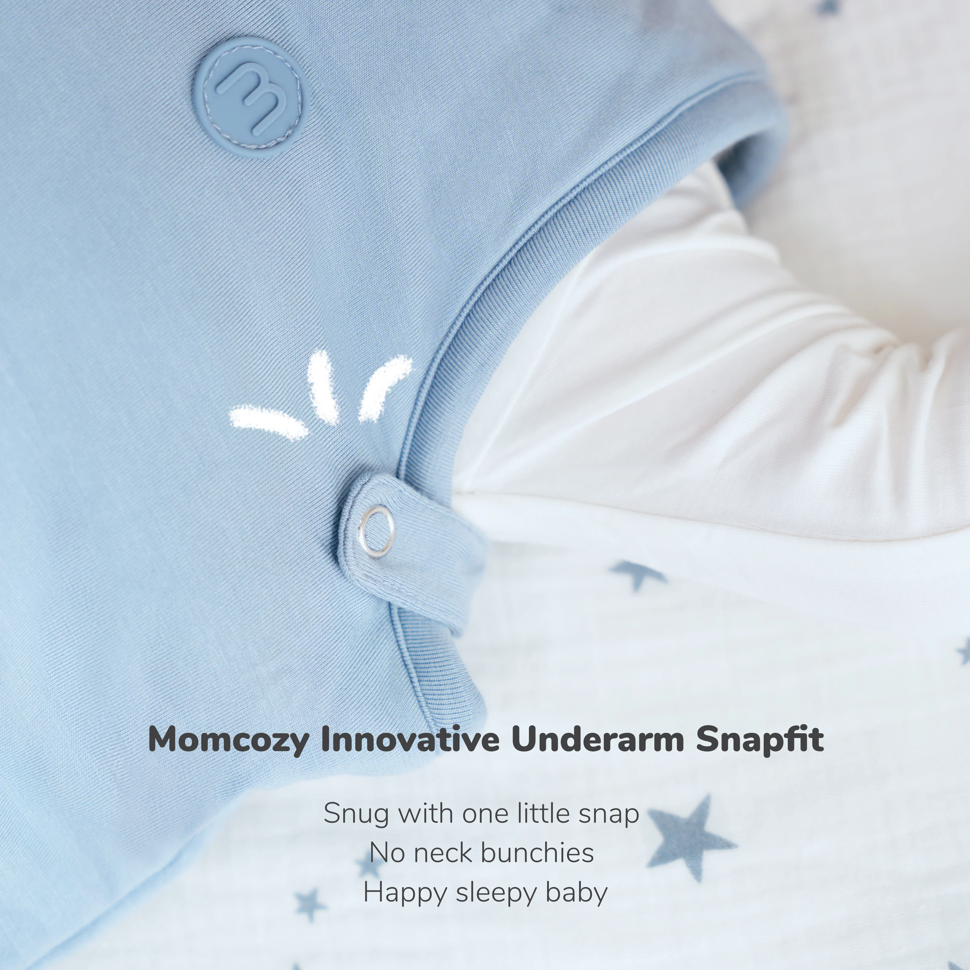 Baby Sleep Sack 1.5 TOG & Easy Swaddle Wrap For 0-3M Bundle - Image 12
