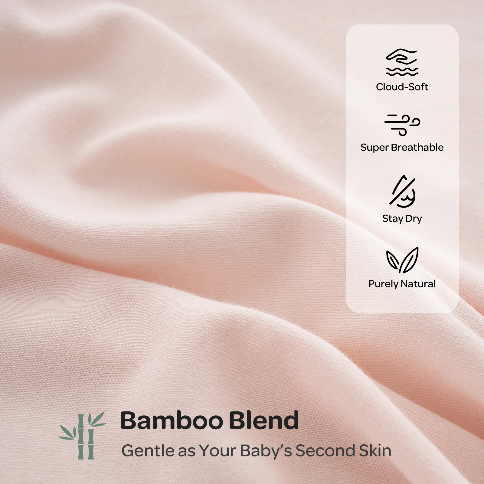 Baby Sleep Sack 1.5 TOG & Easy Swaddle Wrap For 0-3M Bundle - Image 8