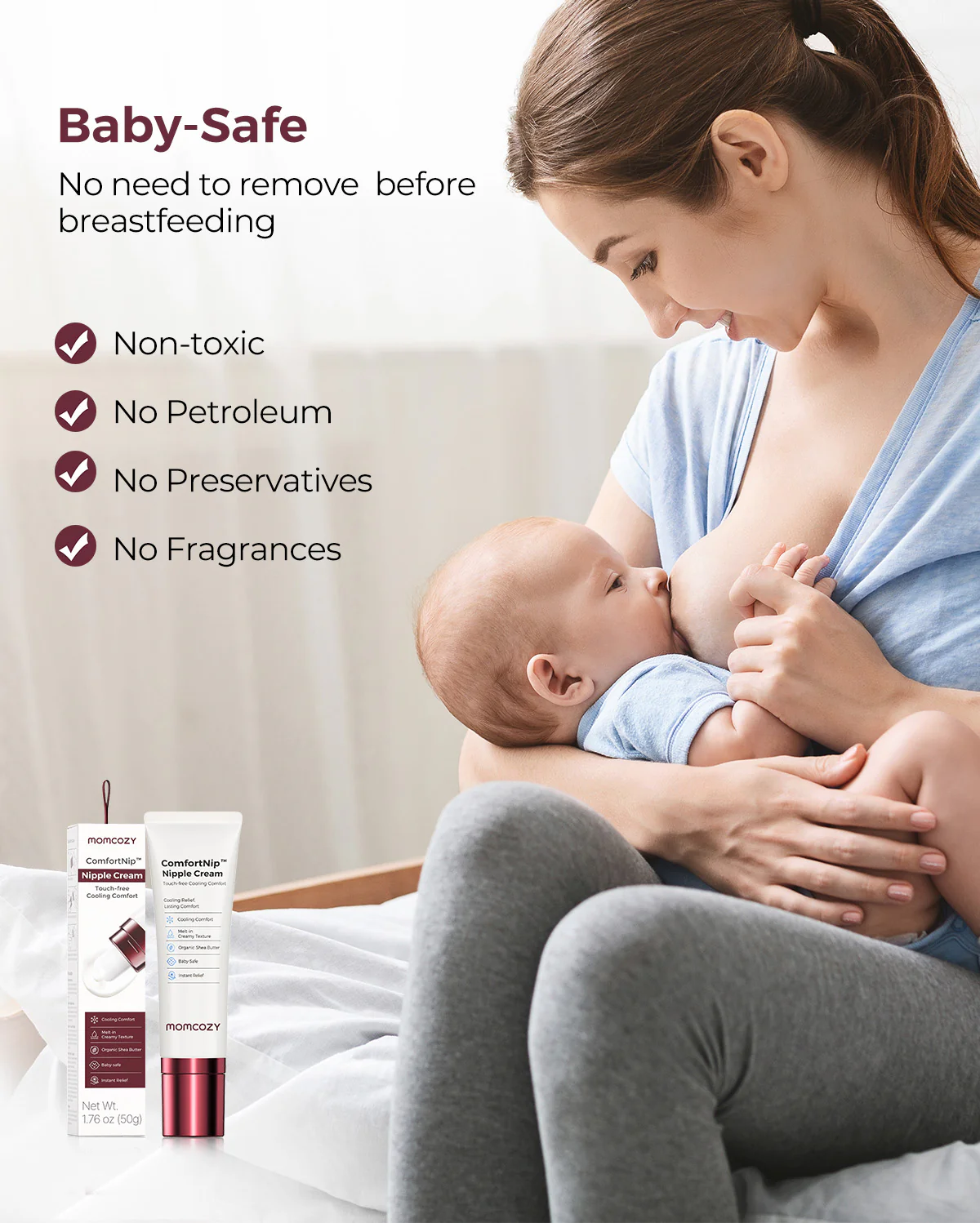 Breastfeeding Essentials Bundle: Nipple Cream, Silver Nipple Shields & Milk Storage Bags - Image 5