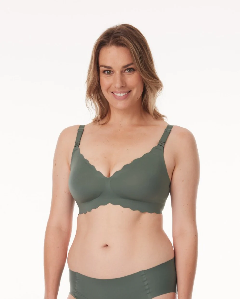 Jelly Strip Seamless Nursing Bra YN46 - Image 69