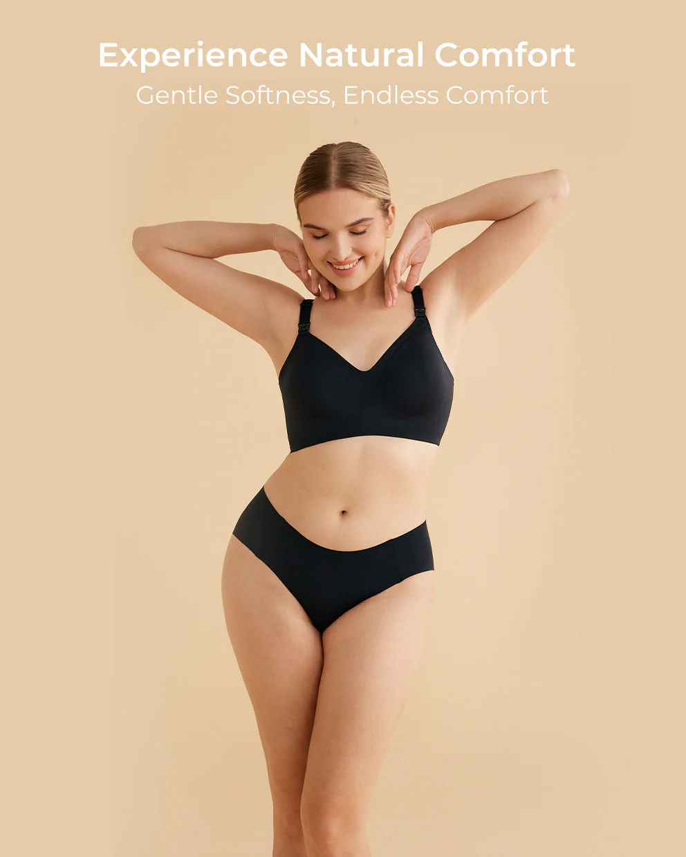 SMOOTH - Ultra Soft & Omni Maternity Nursing Bra (2 Pack) - Image 18