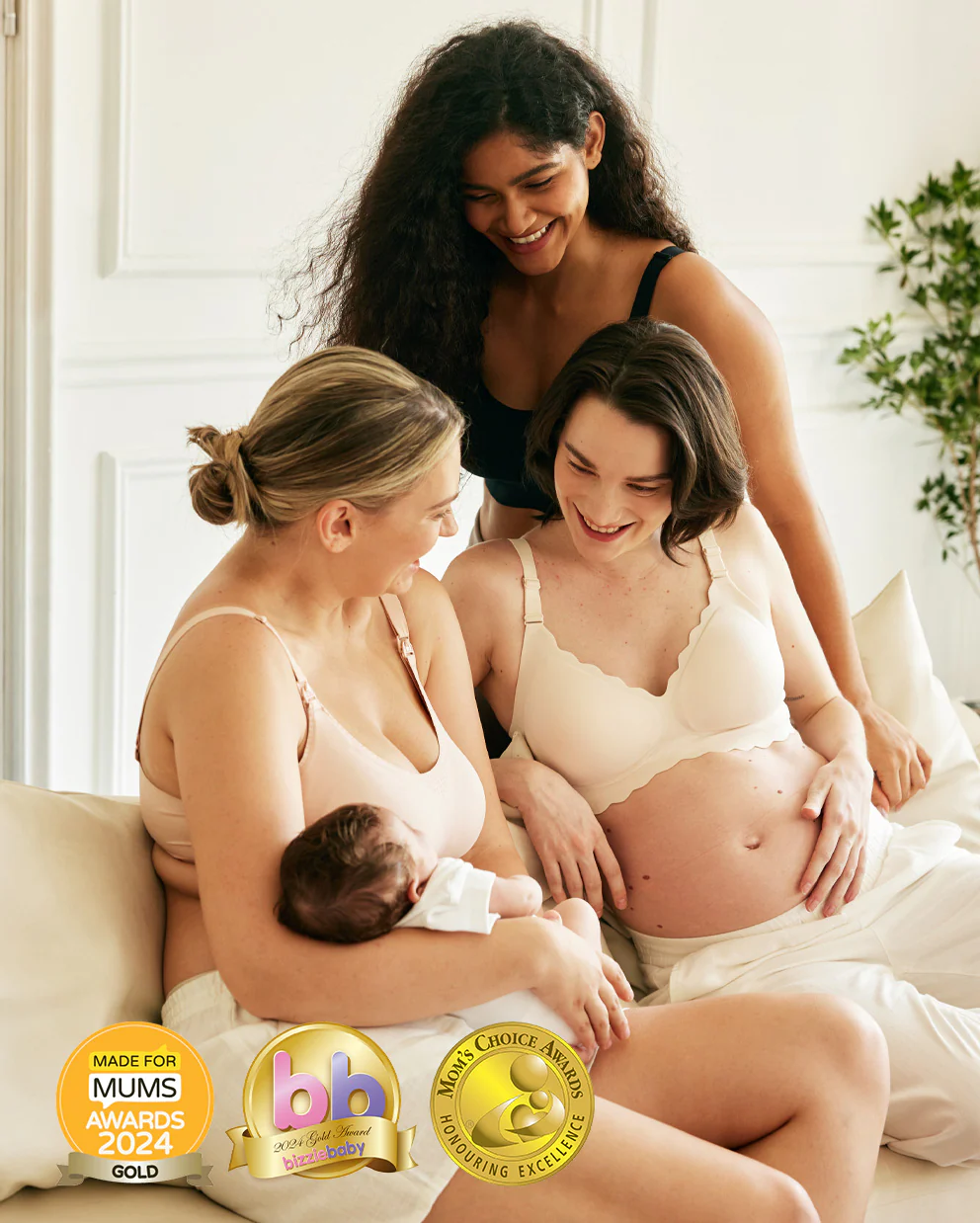 SMOOTH - Ultra Soft & Omni Maternity Nursing Bra (2 Pack) - Image 21