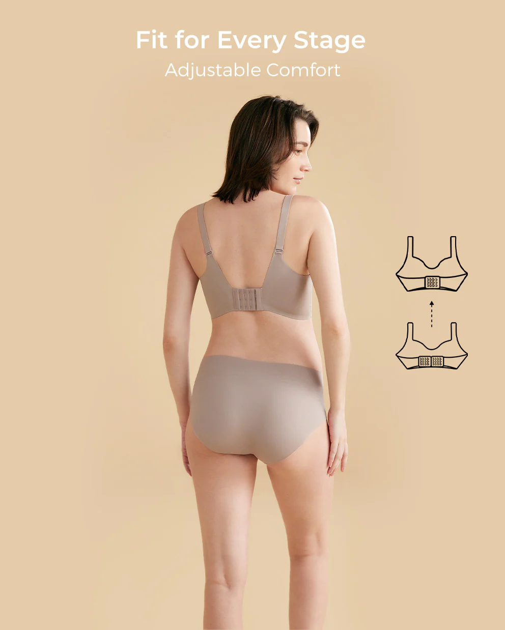 SMOOTH - Ultra Soft & Omni Maternity Nursing Bra (2 Pack) - Image 25