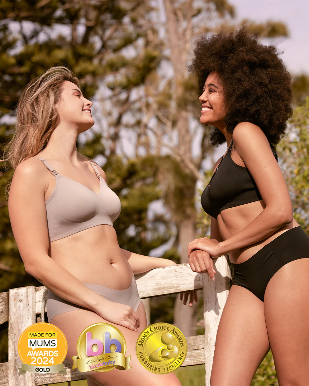 SMOOTH - Ultra Soft & Omni Maternity Nursing Bra (2 Pack) - Image 28