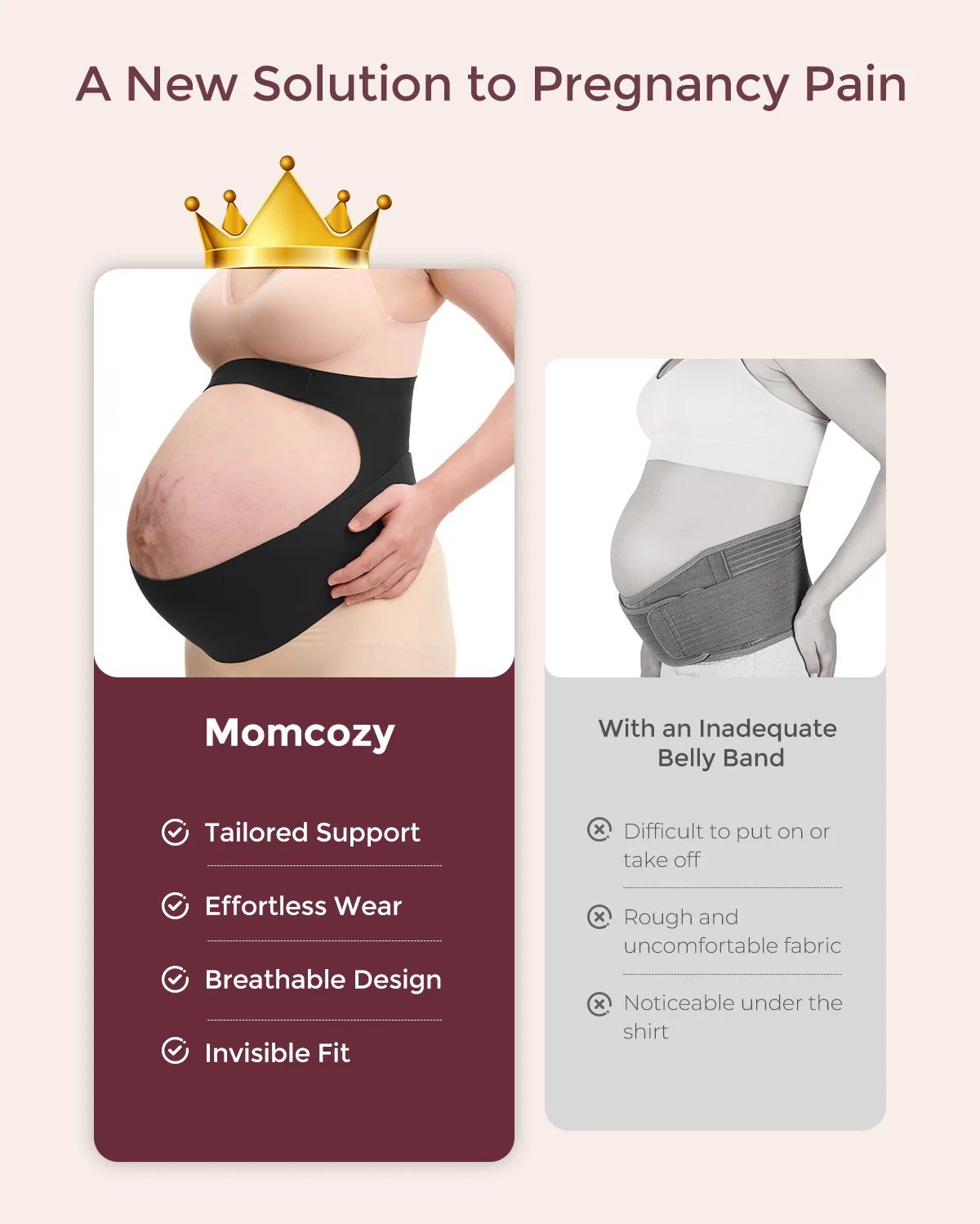 BumpEase - Momcozy Ergonest Maternity Belly Band - Image 19