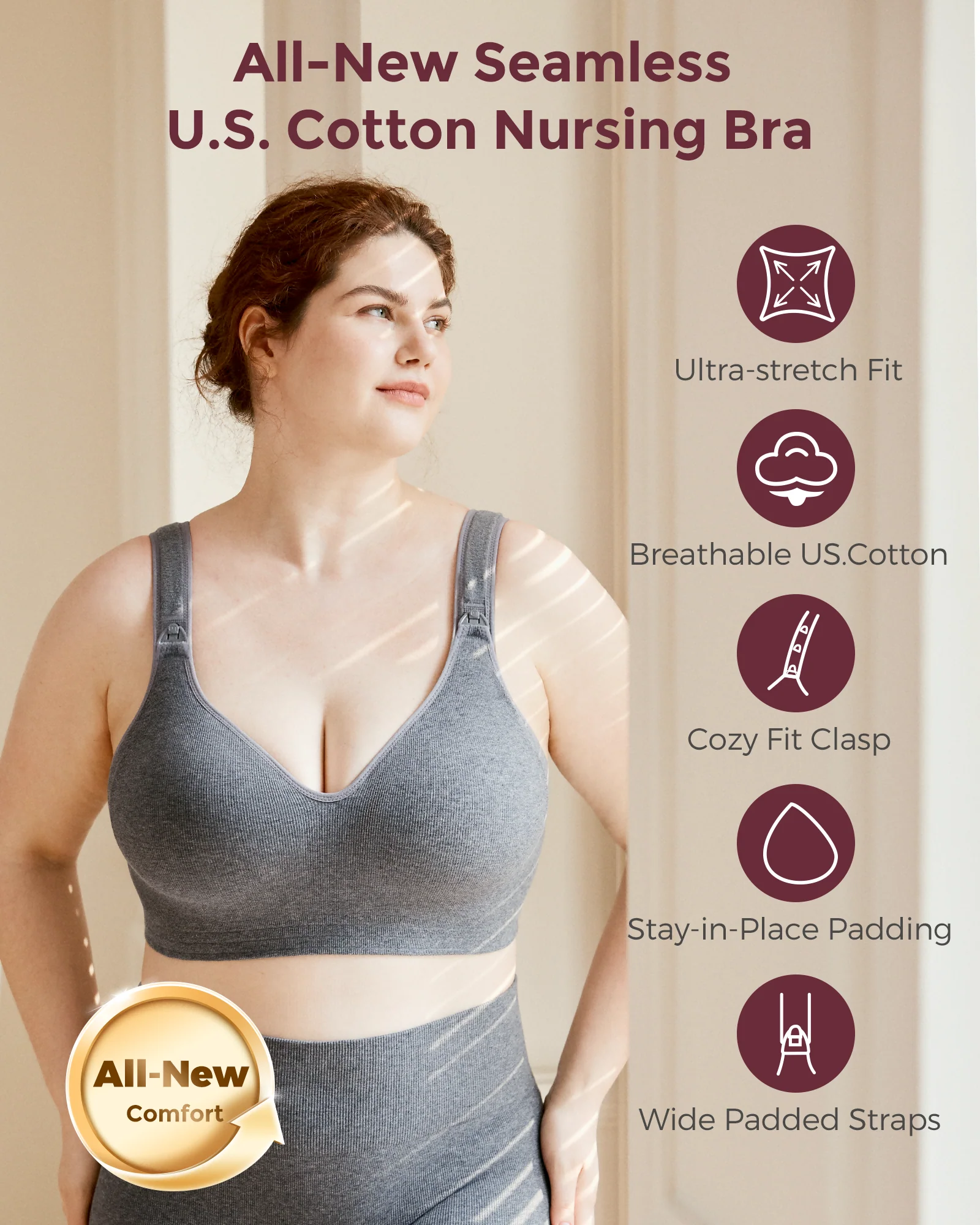 Busty Cotton Nursing Bras – US - Image 3