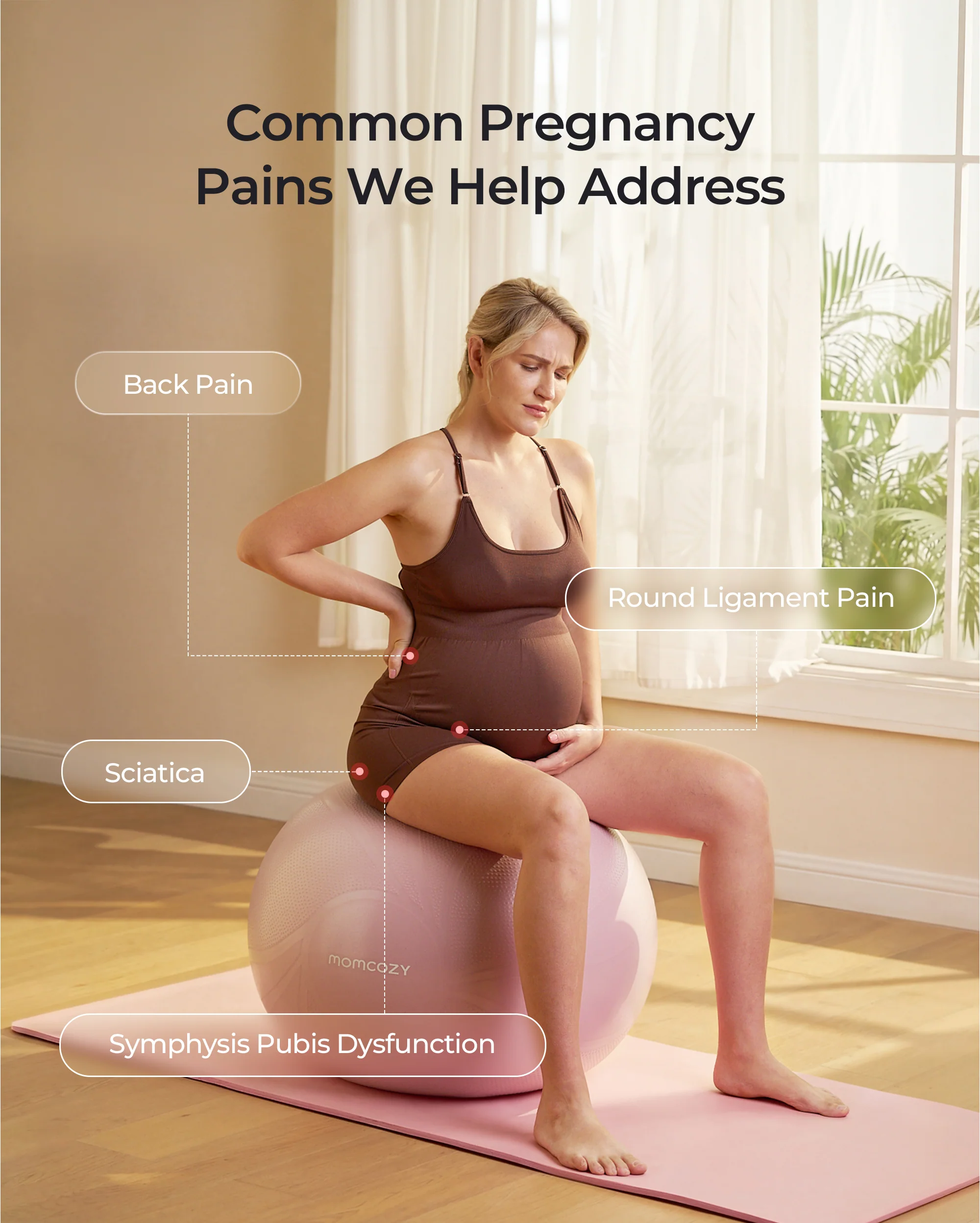 Momcozy BirthEase Maternity Ball Set - Image 34