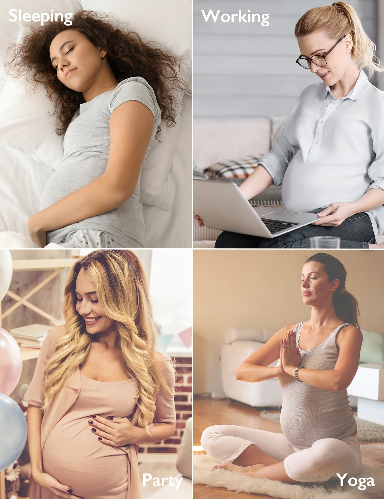 Ergonest Maternity Belly Band & High Waist Pregnancy Underwear &  Pregnancy Wedge Pillows Bundle - Image 13