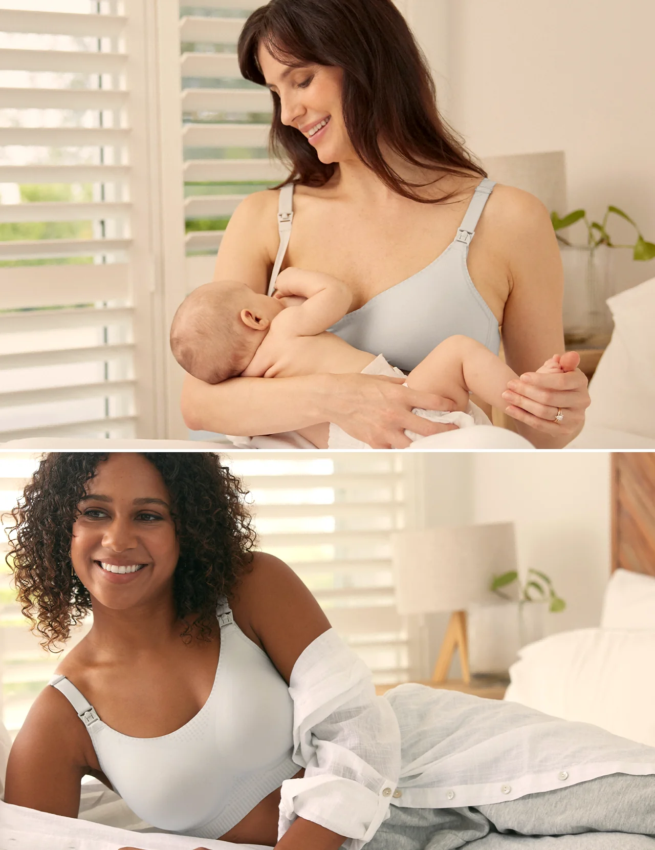Function - U Liquid Spandex Printed Nursing Bra with Performax™ Technology - Image 10