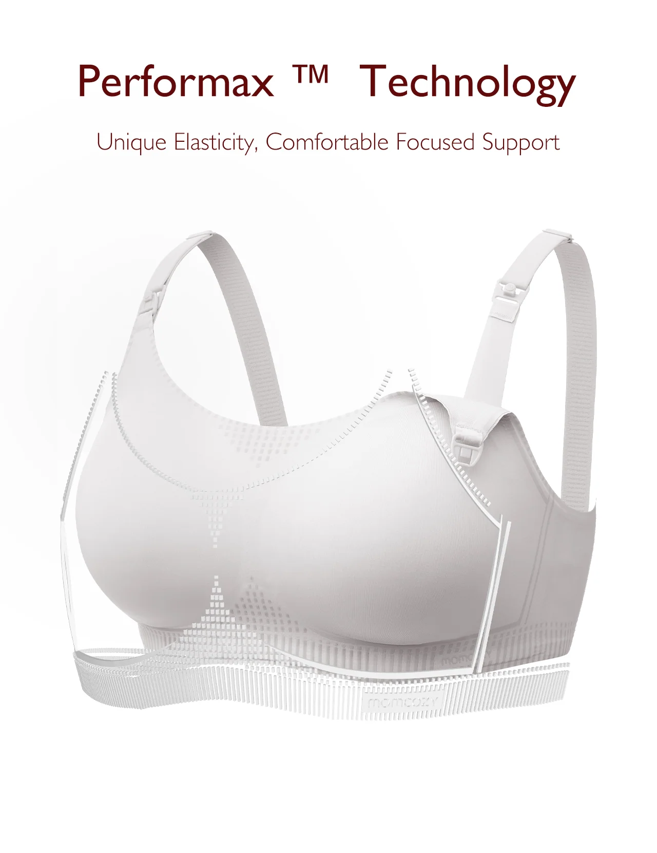 Function - U Liquid Spandex Printed Nursing Bra with Performax™ Technology - Image 12