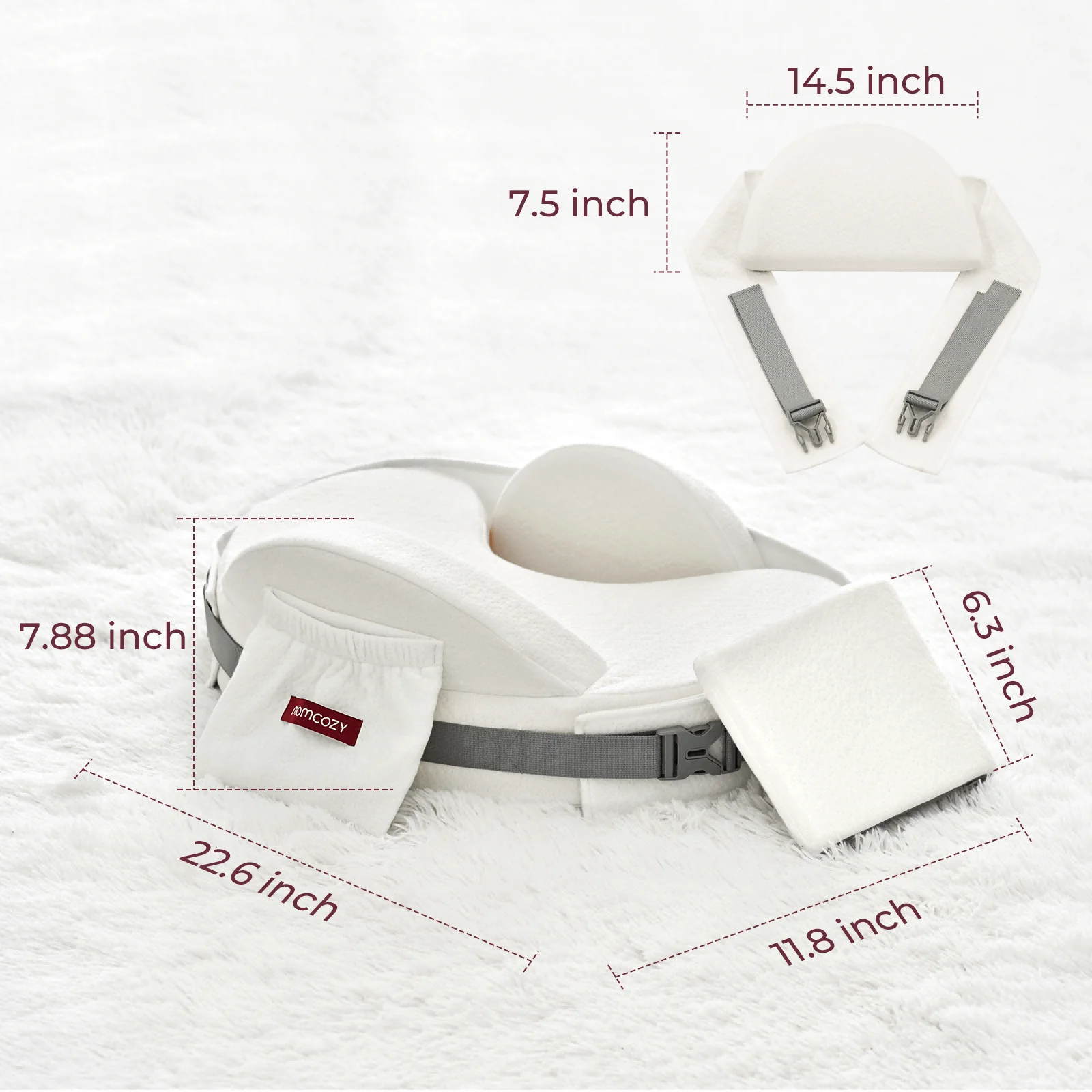 Momcozy MaxSupport Nursing Pillow - Image 24