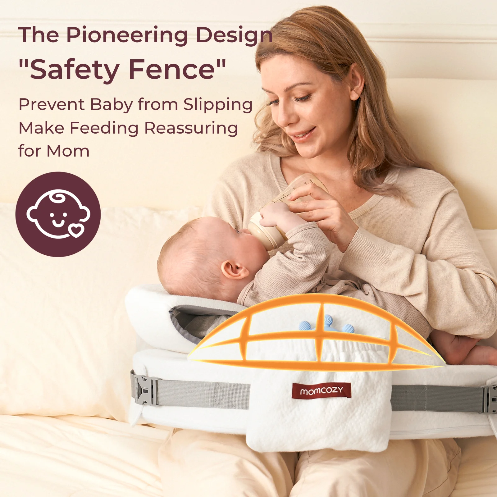 Momcozy MaxSupport Nursing Pillow - Image 27