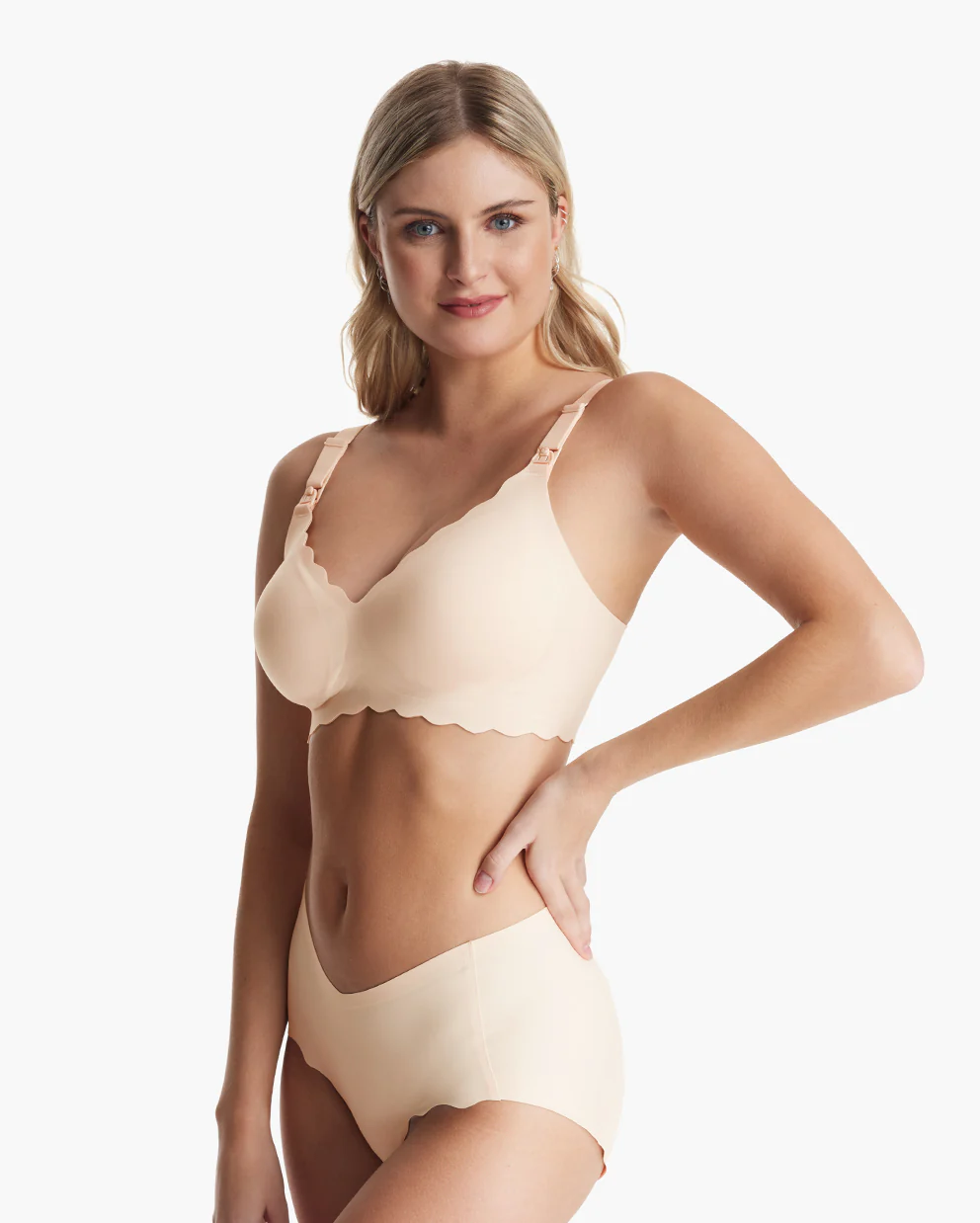 Jelly Strip Seamless Nursing Bra YN46 - Image 12