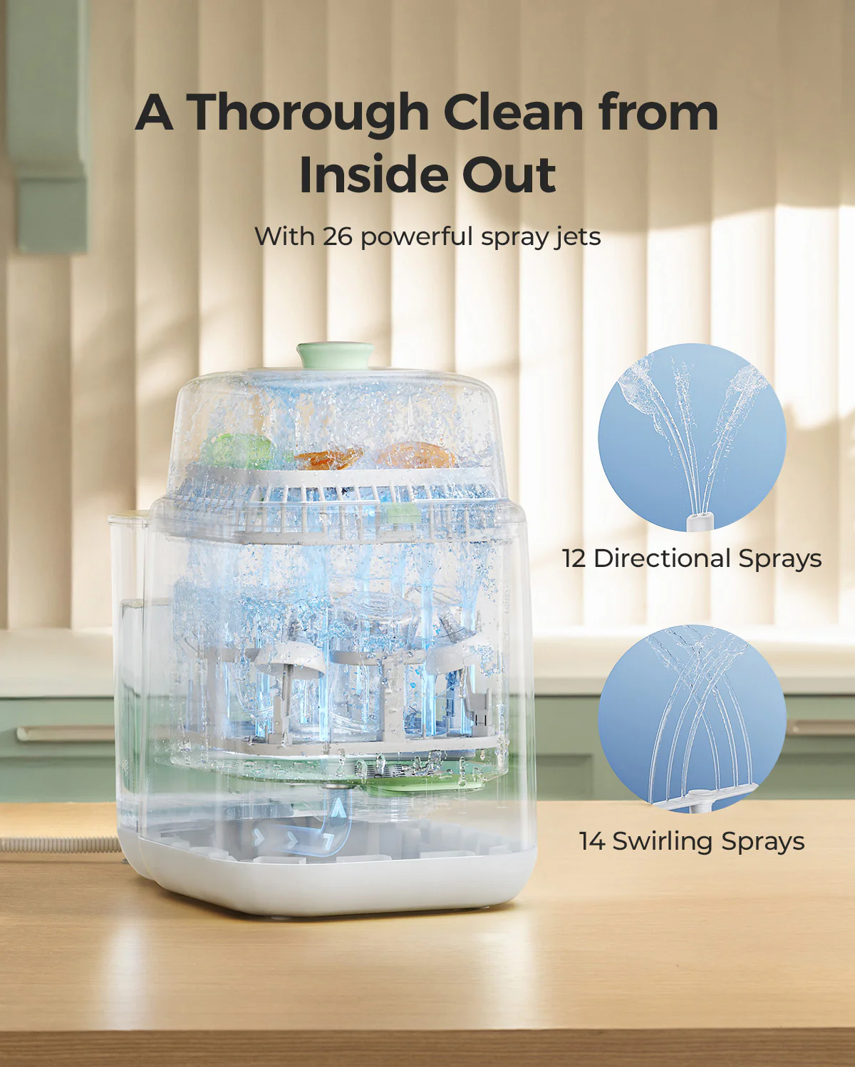 Pump & Clean Bundle: M6 Hands-free Breast Pump and KleanPal Pro Baby Bottle Washer and Sterilizer - Image 12