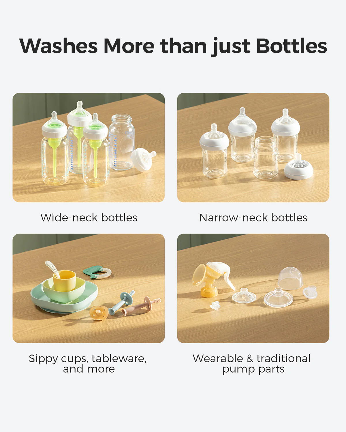 Pump & Clean Bundle: M6 Hands-free Breast Pump and KleanPal Pro Baby Bottle Washer and Sterilizer - Image 10
