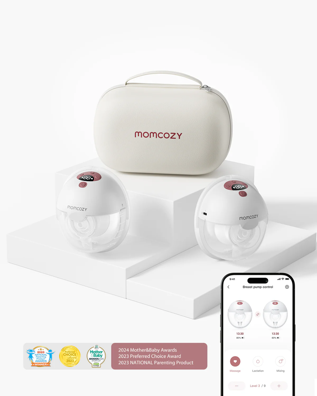 M5 Smart Bra Bundle: Double M5 Smart Breast Pump and 4-in-1 Pumping Bra(YN12) - Image 12