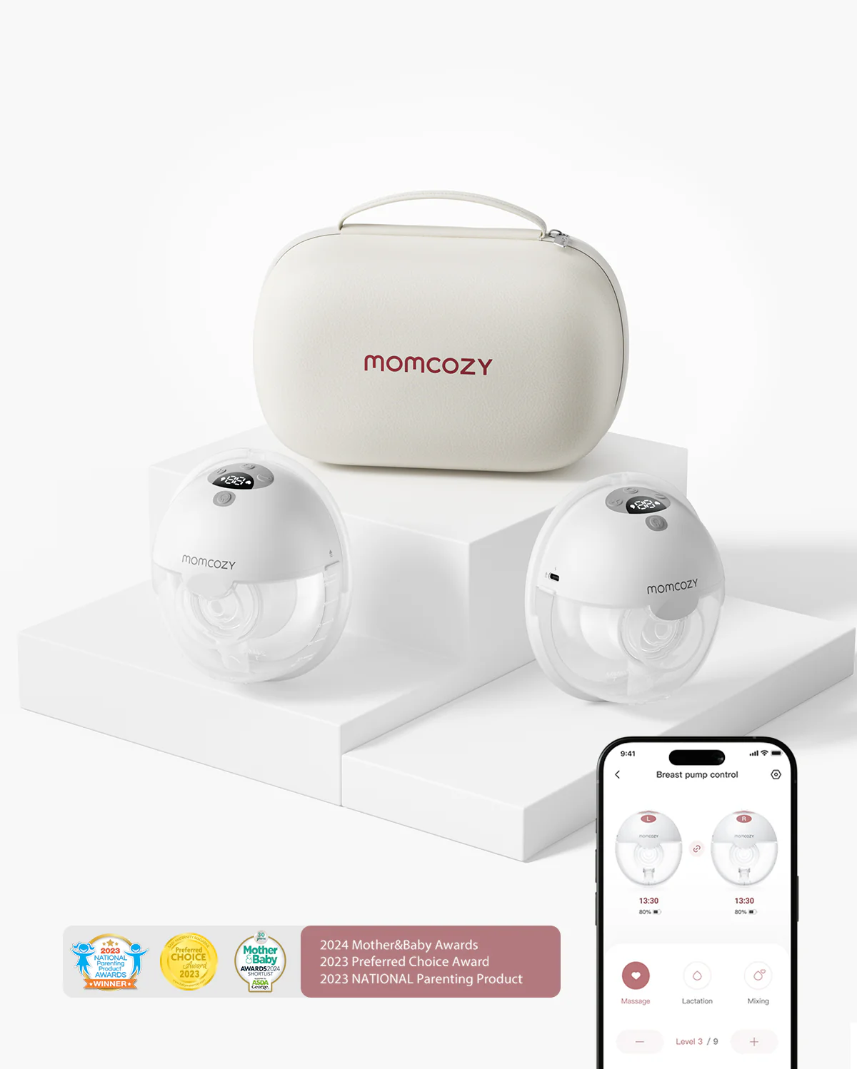 M5 Smart Bra Bundle: Double M5 Smart Breast Pump and 4-in-1 Pumping Bra(YN12) - Image 13