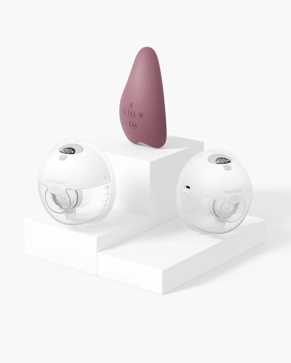 M5 Smart Massager Bundle: Double M5 Smart Wearable Breast Pump and One Breast Massager - Image 11