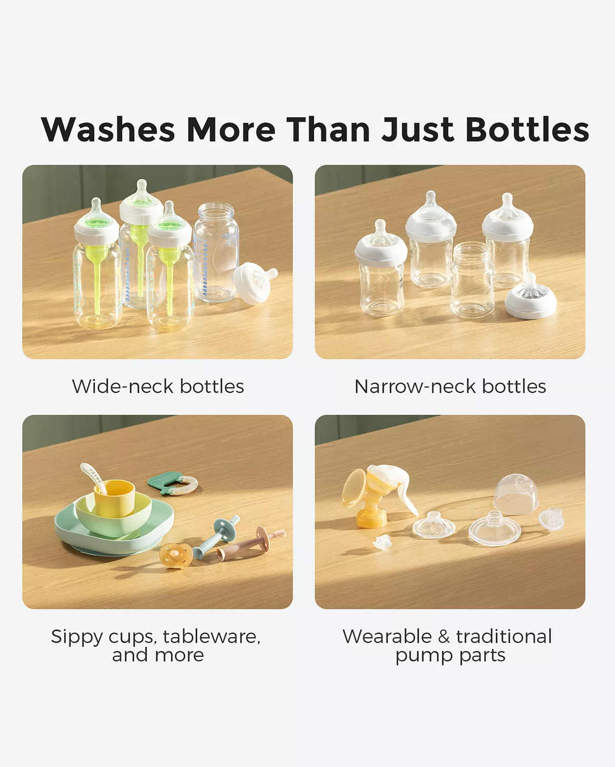 Feeding Bundle: KleanPal Pro Baby Bottle Washer & DinerPal High Chair - Image 3