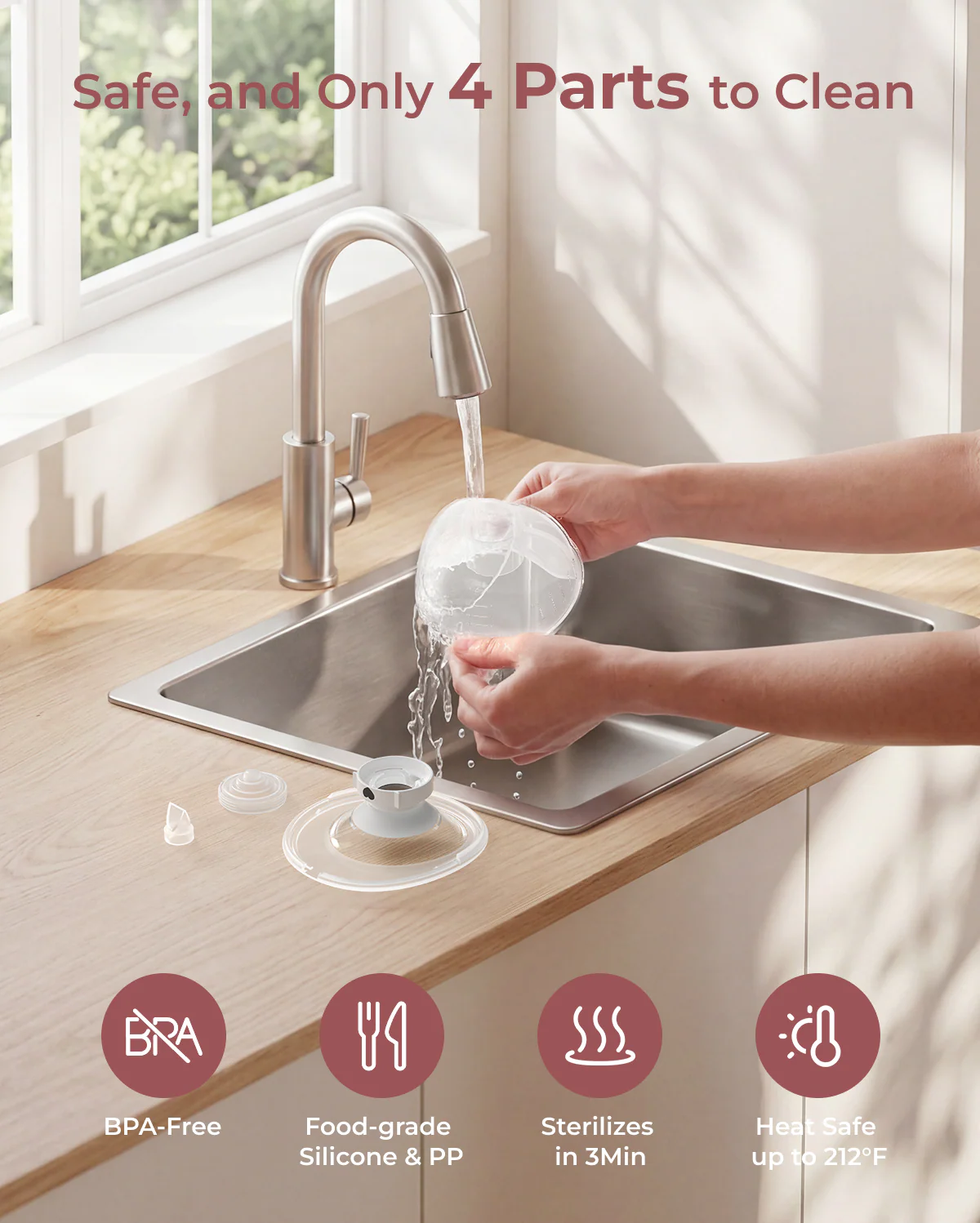 M5 Smart Wearable Breast Pump – Upgraded with App Control - Image 6
