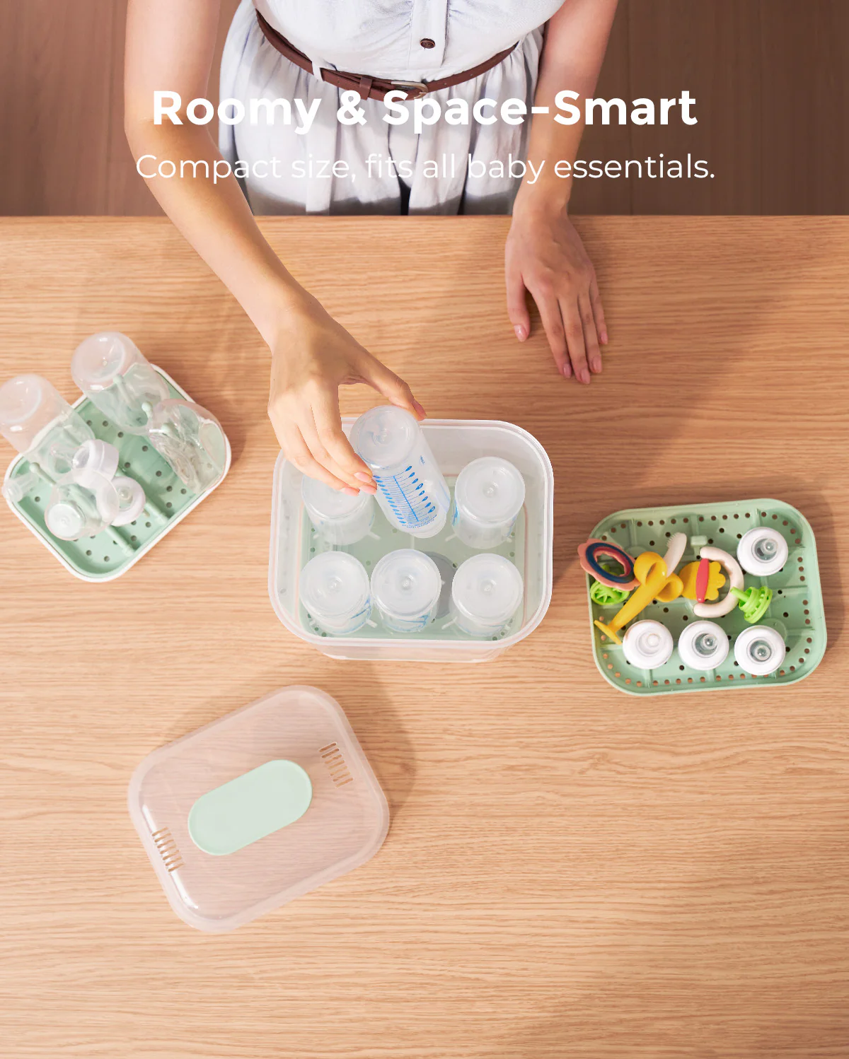 Momcozy 4 in 1 Compact Bottle Sterilizer and Dryer - Image 8