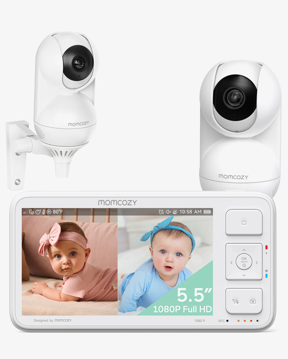 Momcozy 5.5-inch Full HD Video Baby Monitor - BM03 - Image 12