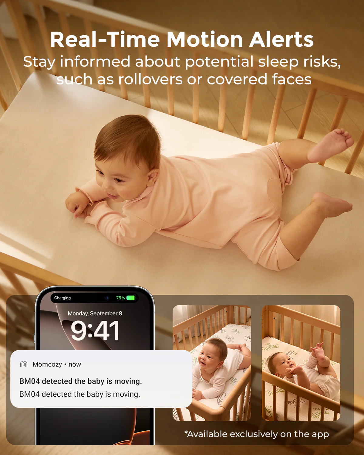 1080p Full HD Camera for Video Baby Monitor BM04 - Image 3