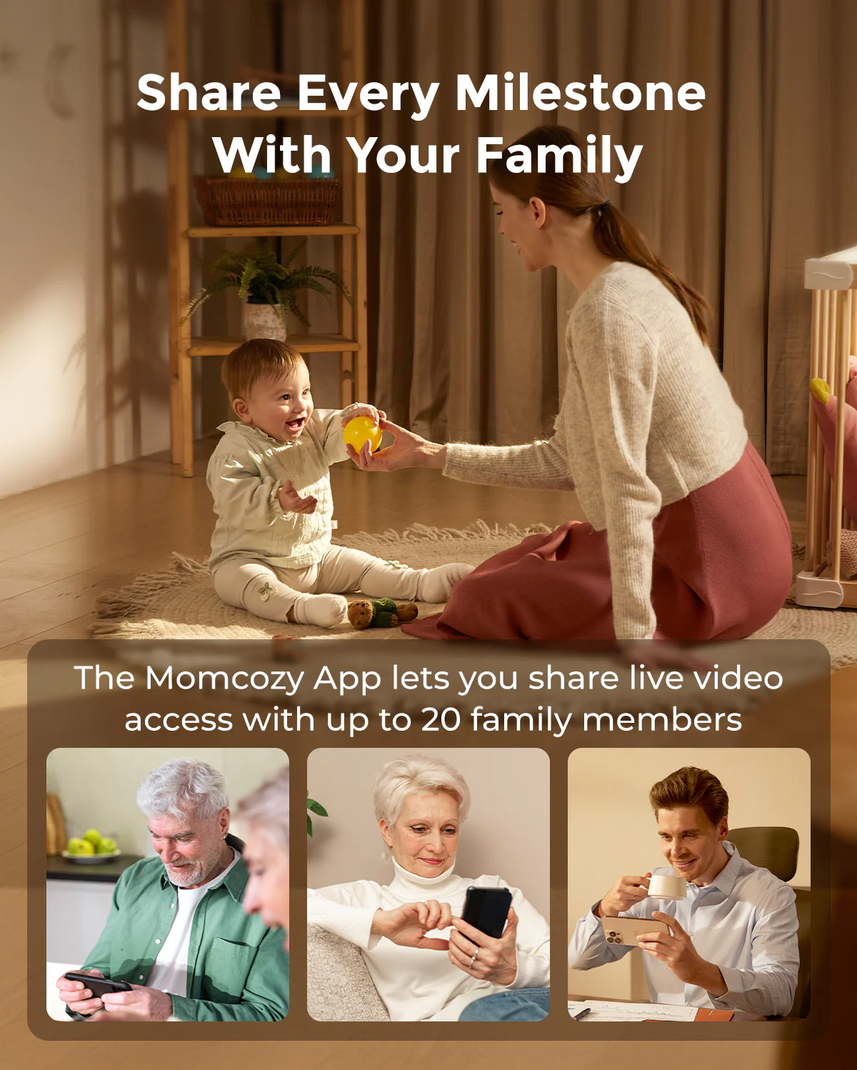 1080p Full HD Camera for Video Baby Monitor BM04 - Image 7