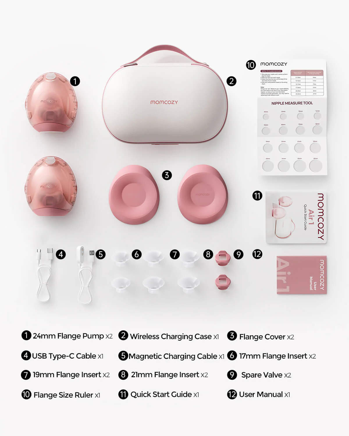 Momcozy Air 1 Ultra-slim Breast Pump - Image 10