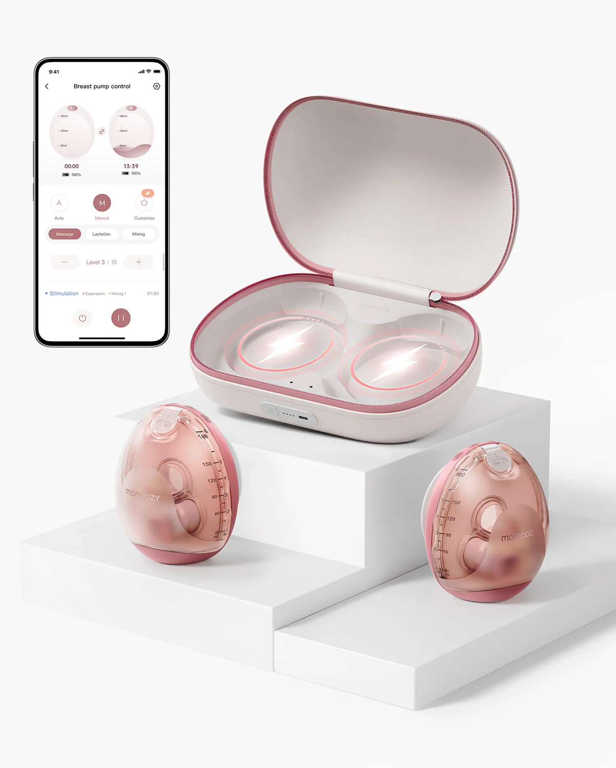 Momcozy Air 1 Ultra-slim Breast Pump - Image 22