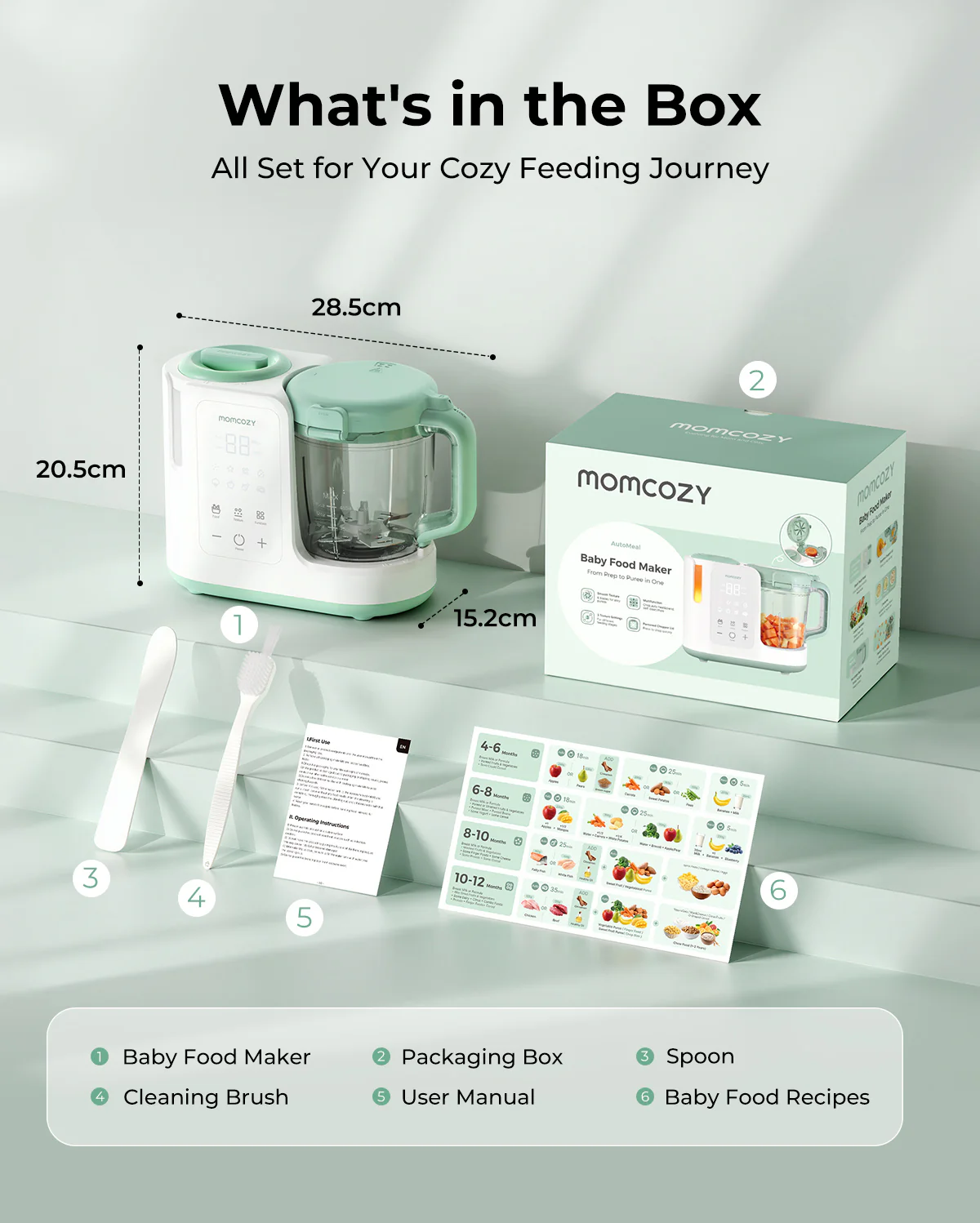 Momcozy AutoMeal Baby Food Maker - Image 11