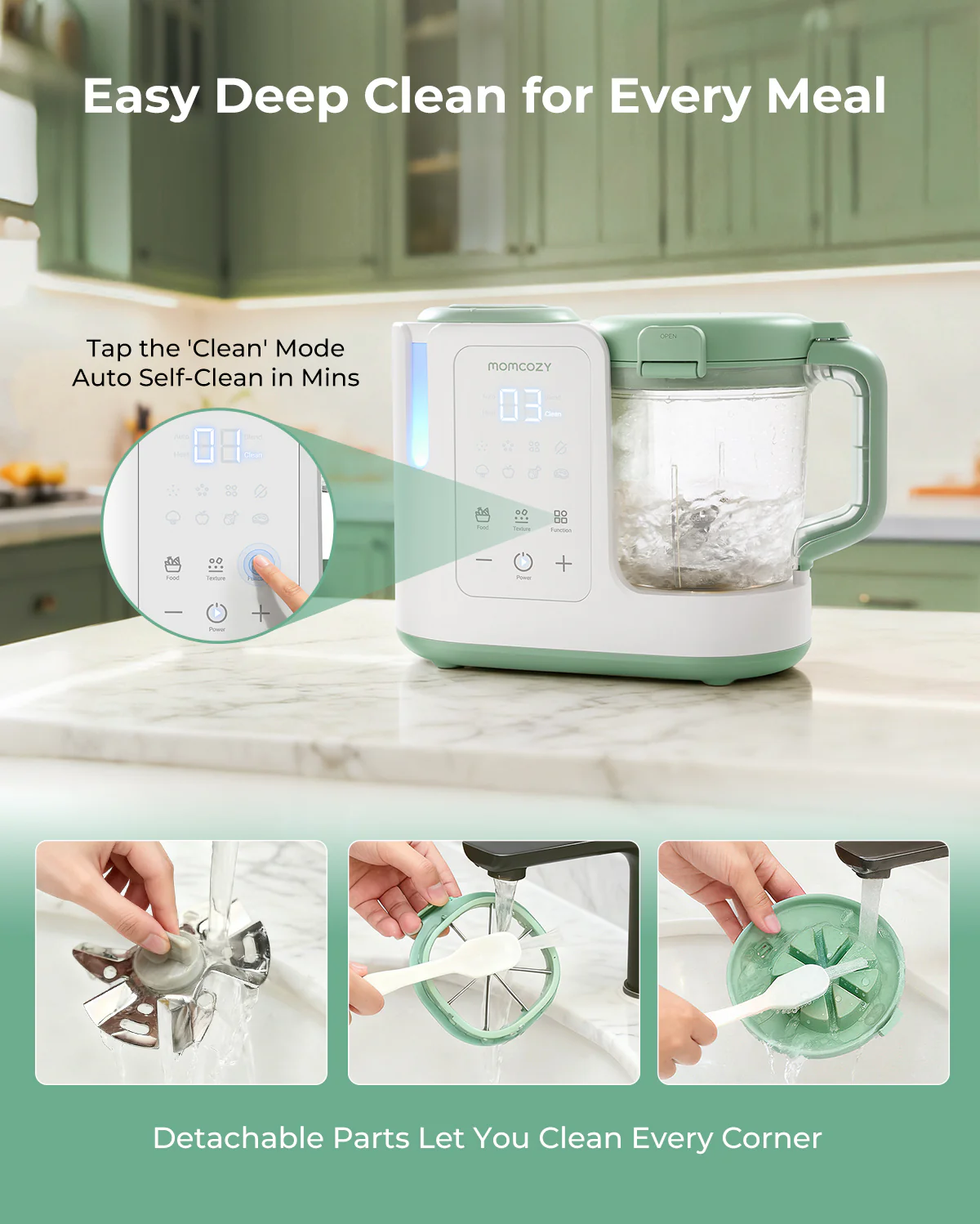 Momcozy AutoMeal Baby Food Maker - Image 8