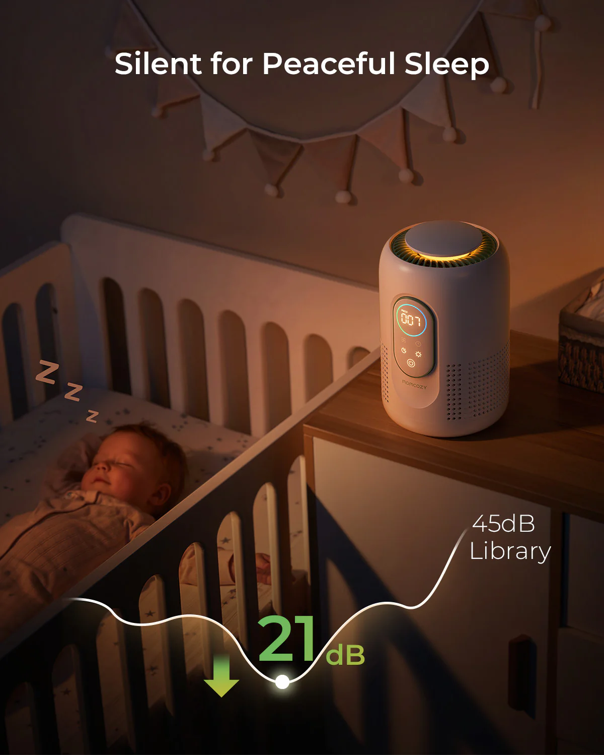 Momcozy CozyBreath Baby Air Purifier - Image 7