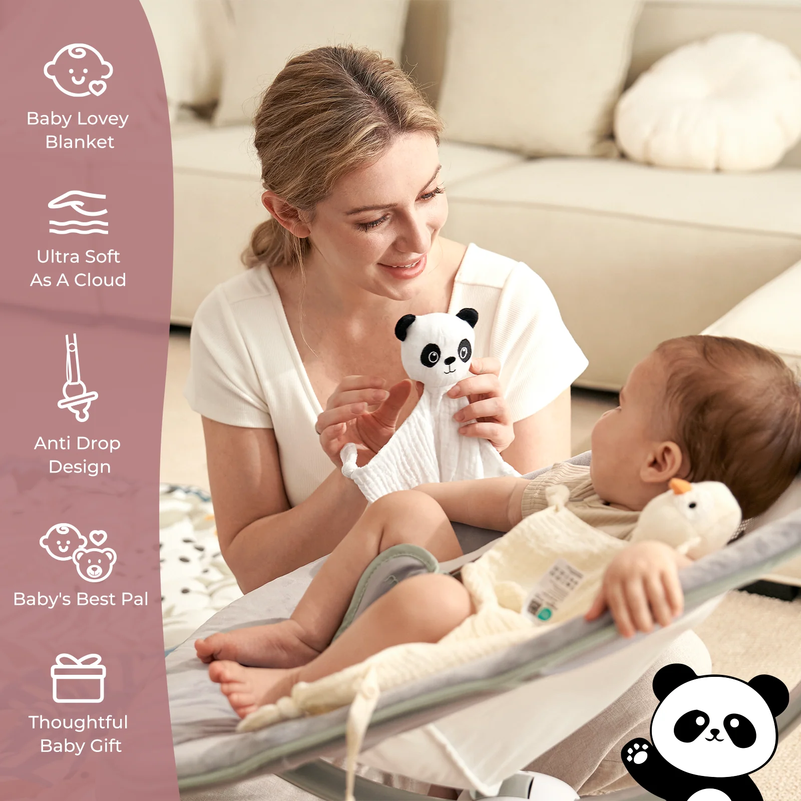 Momcozy Baby Security Blanket – Perfect Newborn Gift - Image 21