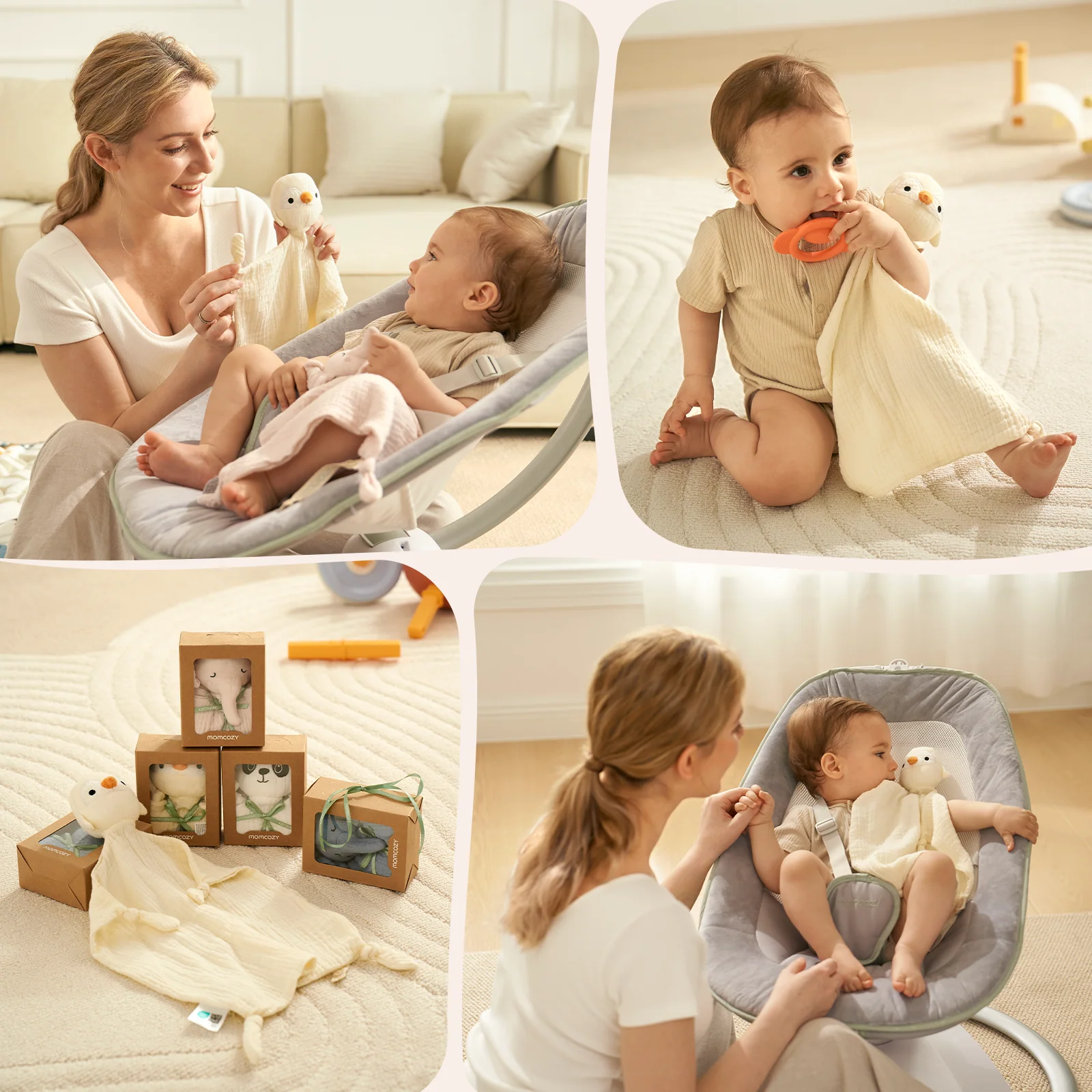 Momcozy Baby Security Blanket – Perfect Newborn Gift - Image 28