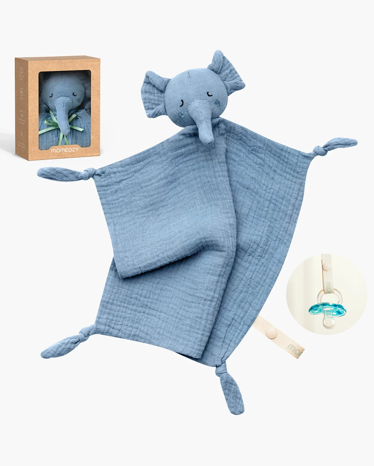 Momcozy Baby Security Blanket – Perfect Newborn Gift - Image 3