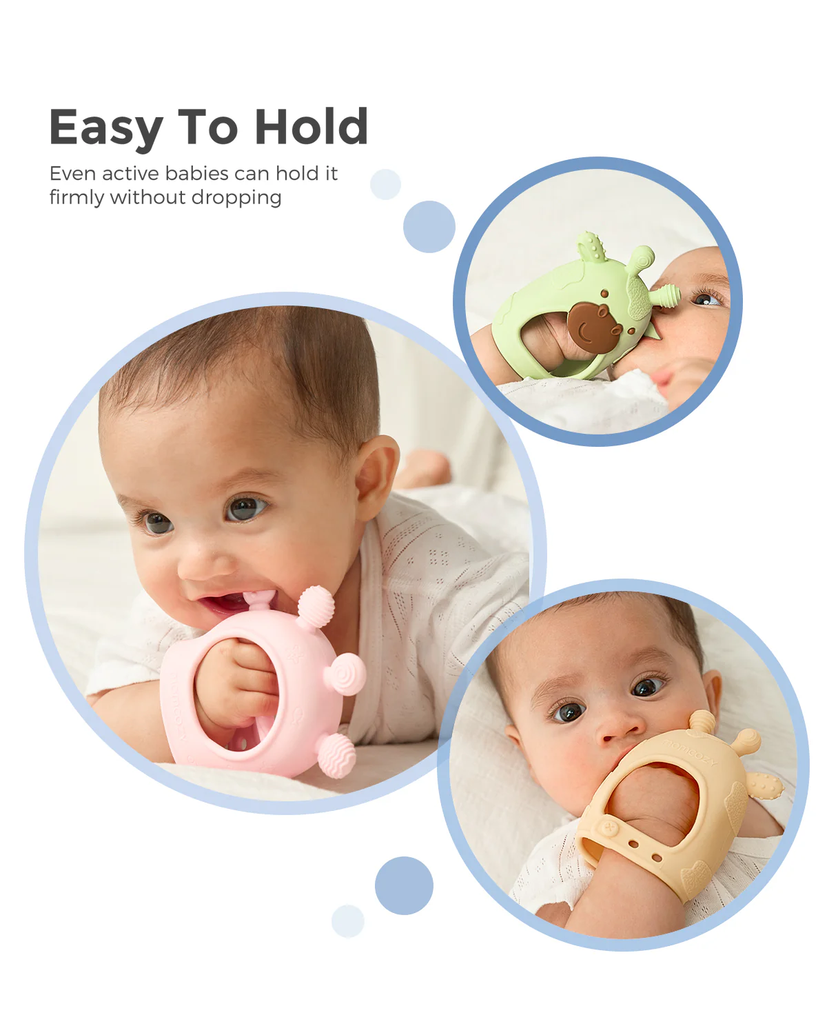 Momcozy Baby Teether Toys - Teething Mitten - Image 13