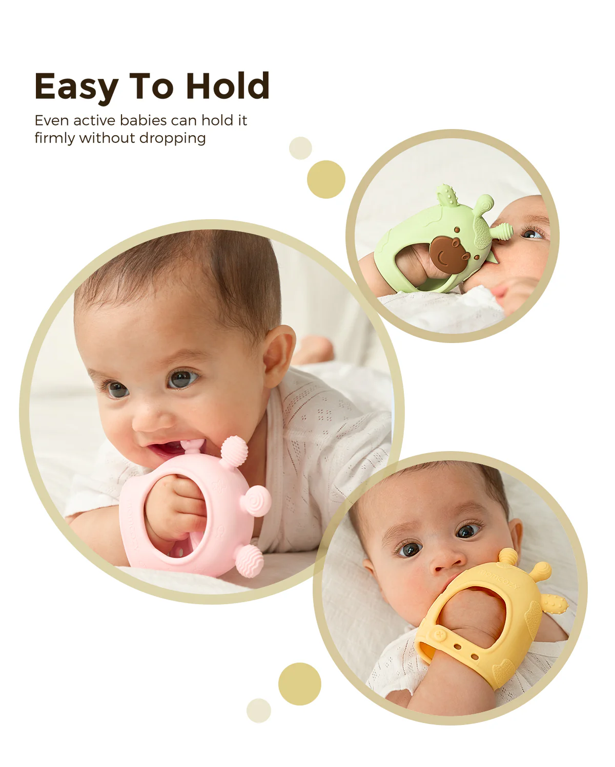 Momcozy Baby Teether Toys - Teething Mitten - Image 22