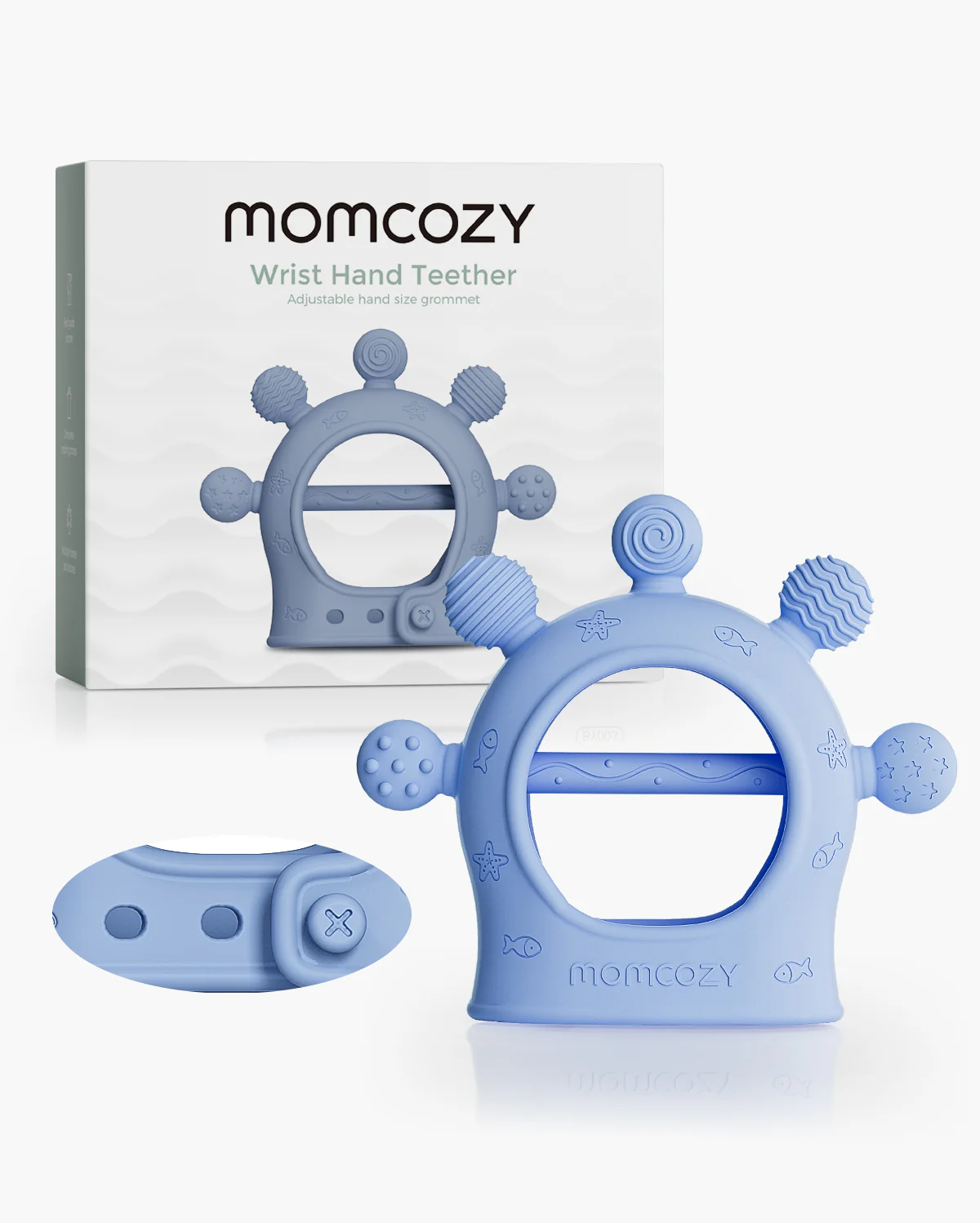 Momcozy Baby Teether Toys - Teething Mitten - Image 6
