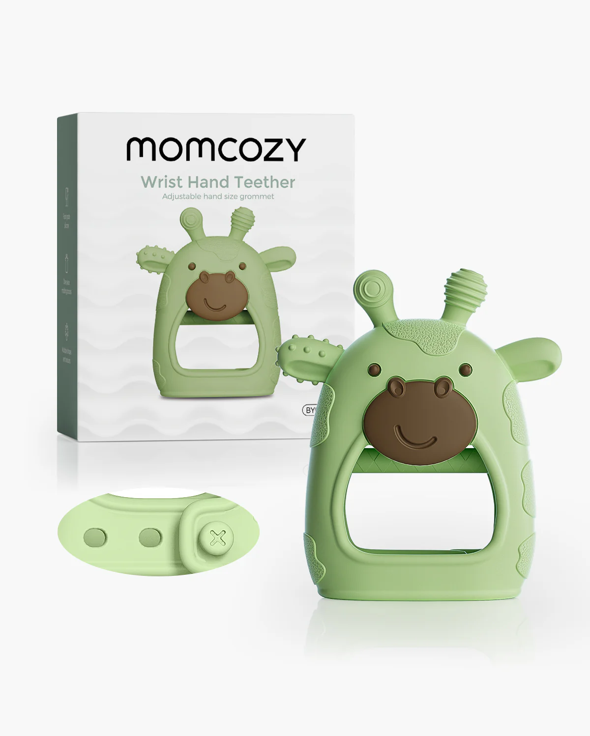 Momcozy Baby Teether Toys - Teething Mitten - Image 8