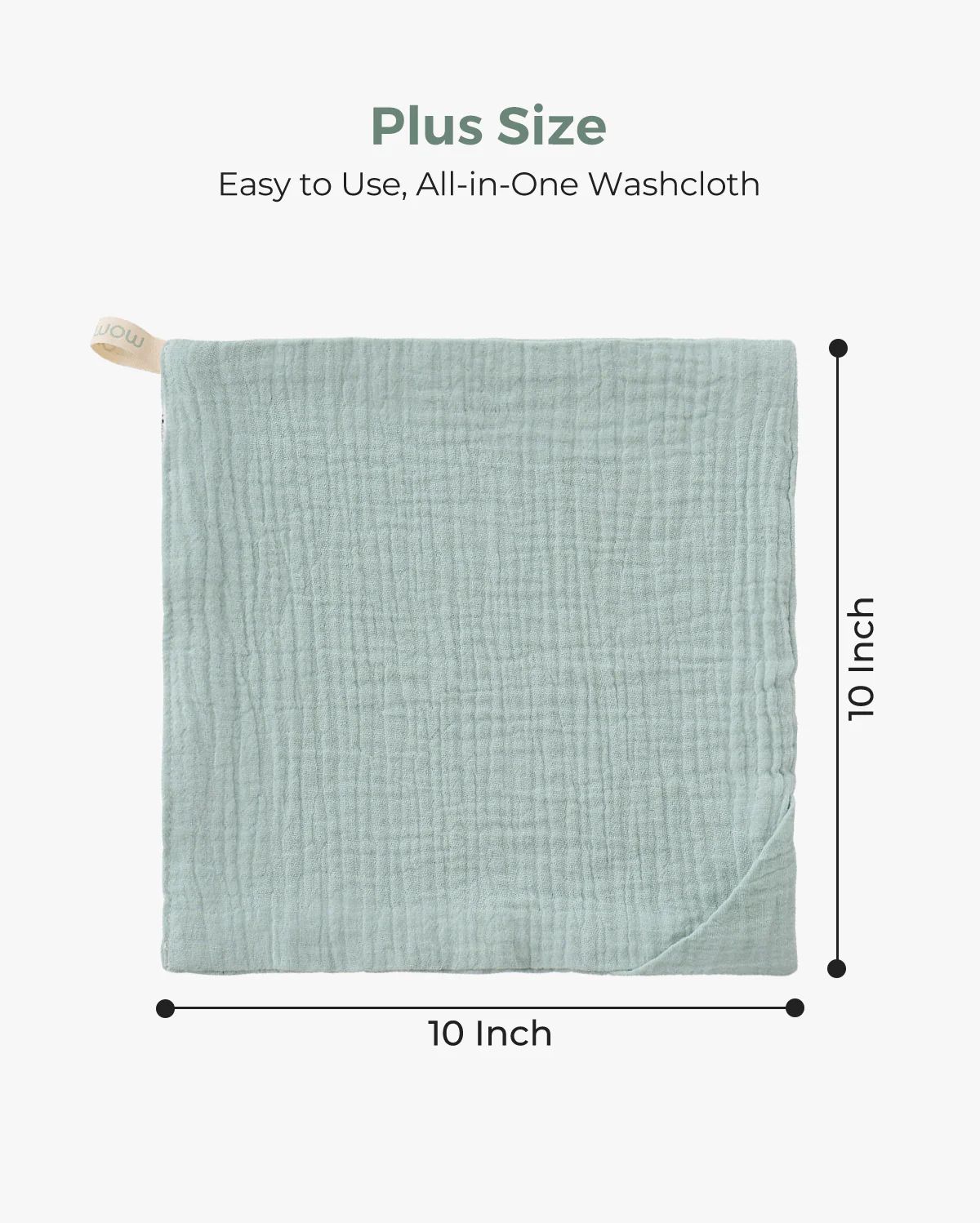 Momcozy Baby Washcloths – Soft 4-Layer Cotton, Gentle for Newborns - Image 15