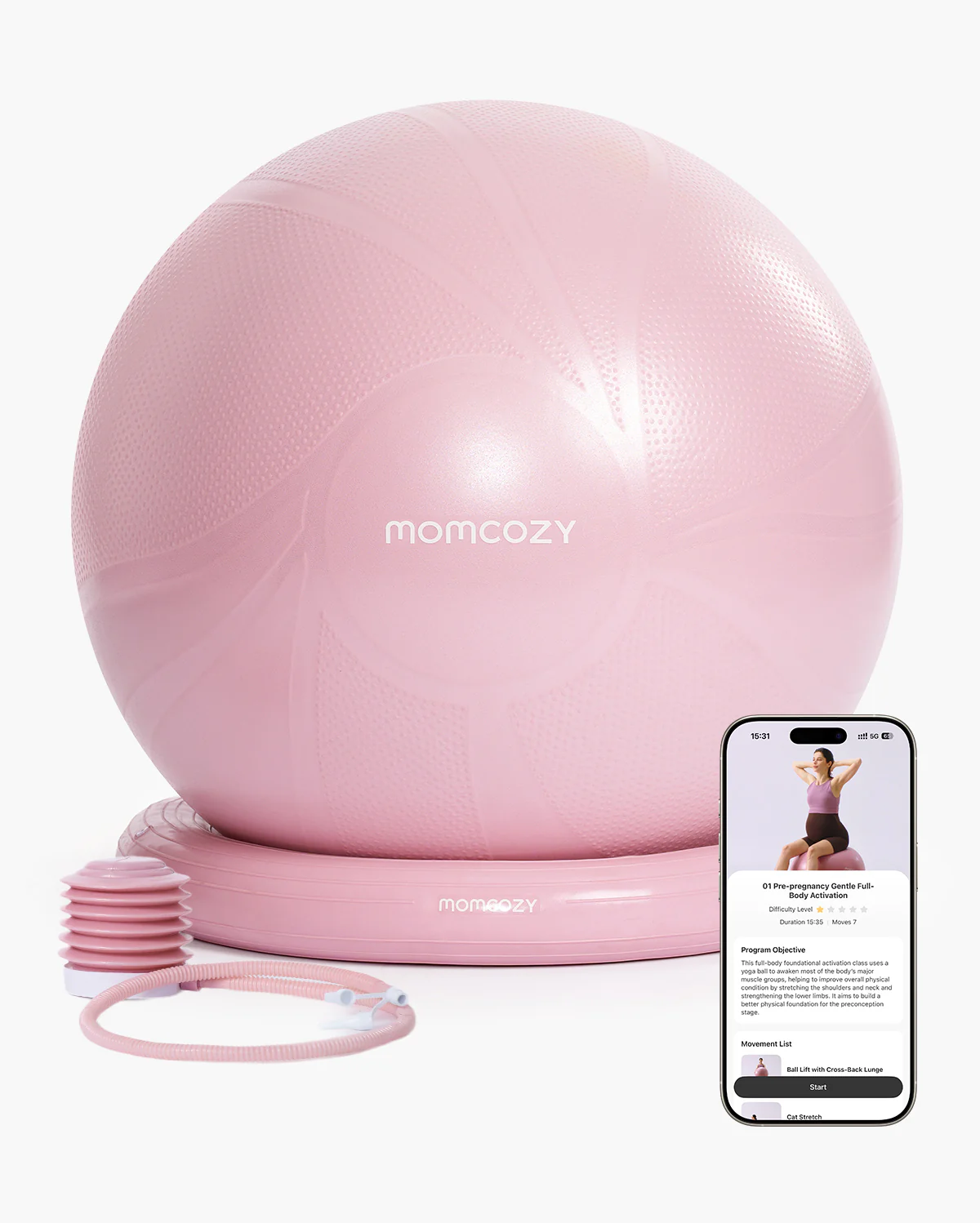 Momcozy BirthEase Maternity Ball Set - Image 10