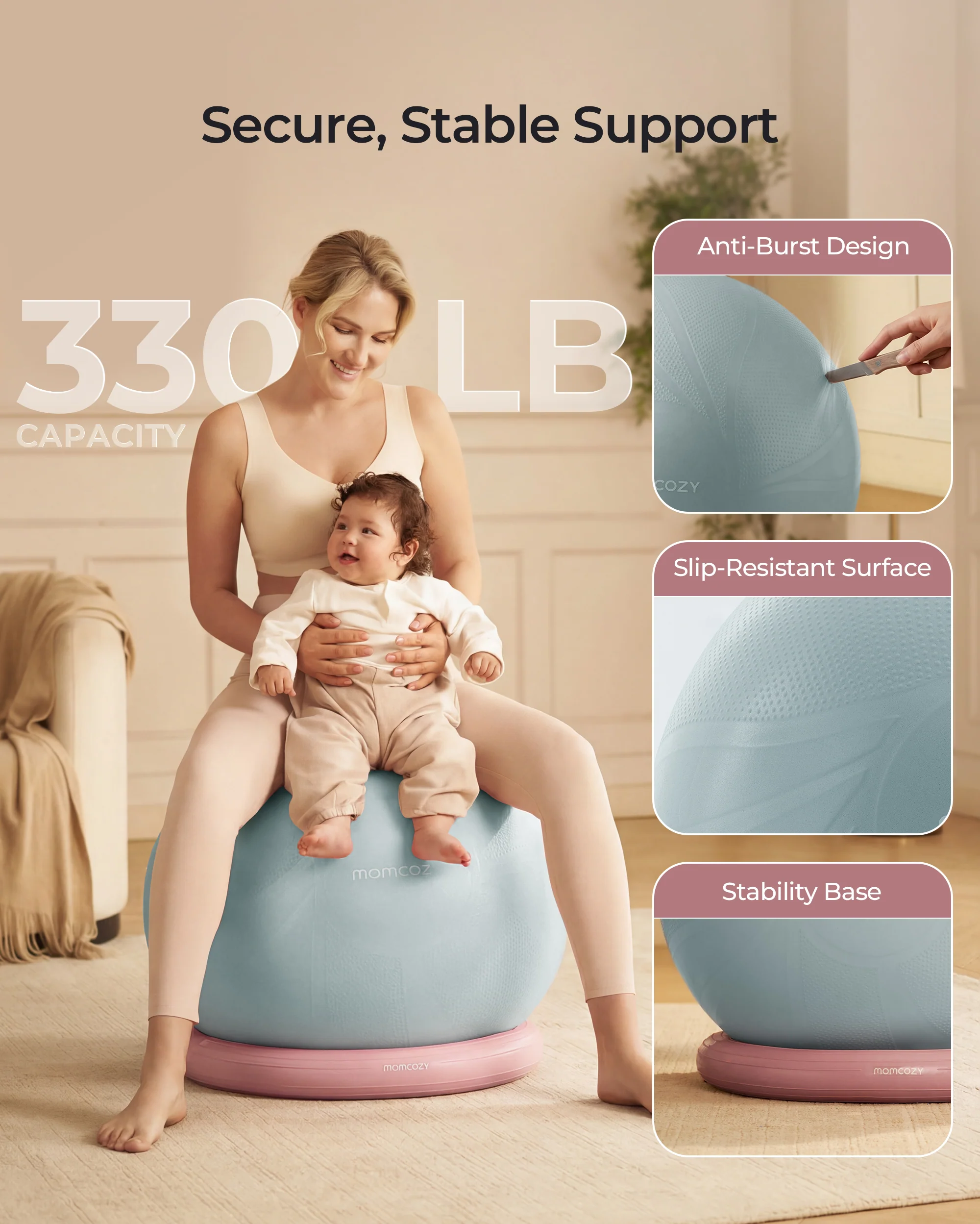 Momcozy BirthEase Maternity Ball Set - Image 19